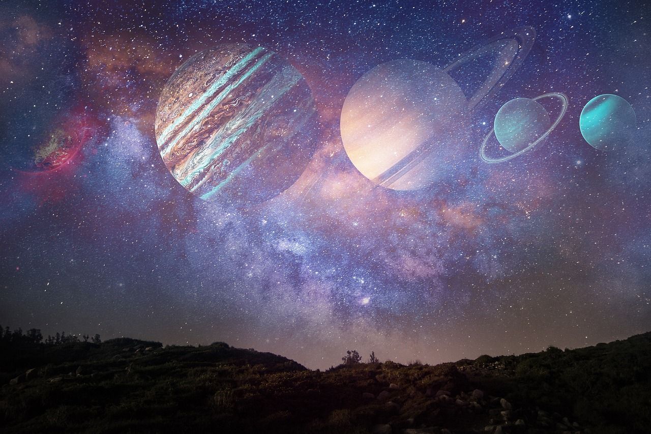 1280x853 Planets Solar System Space