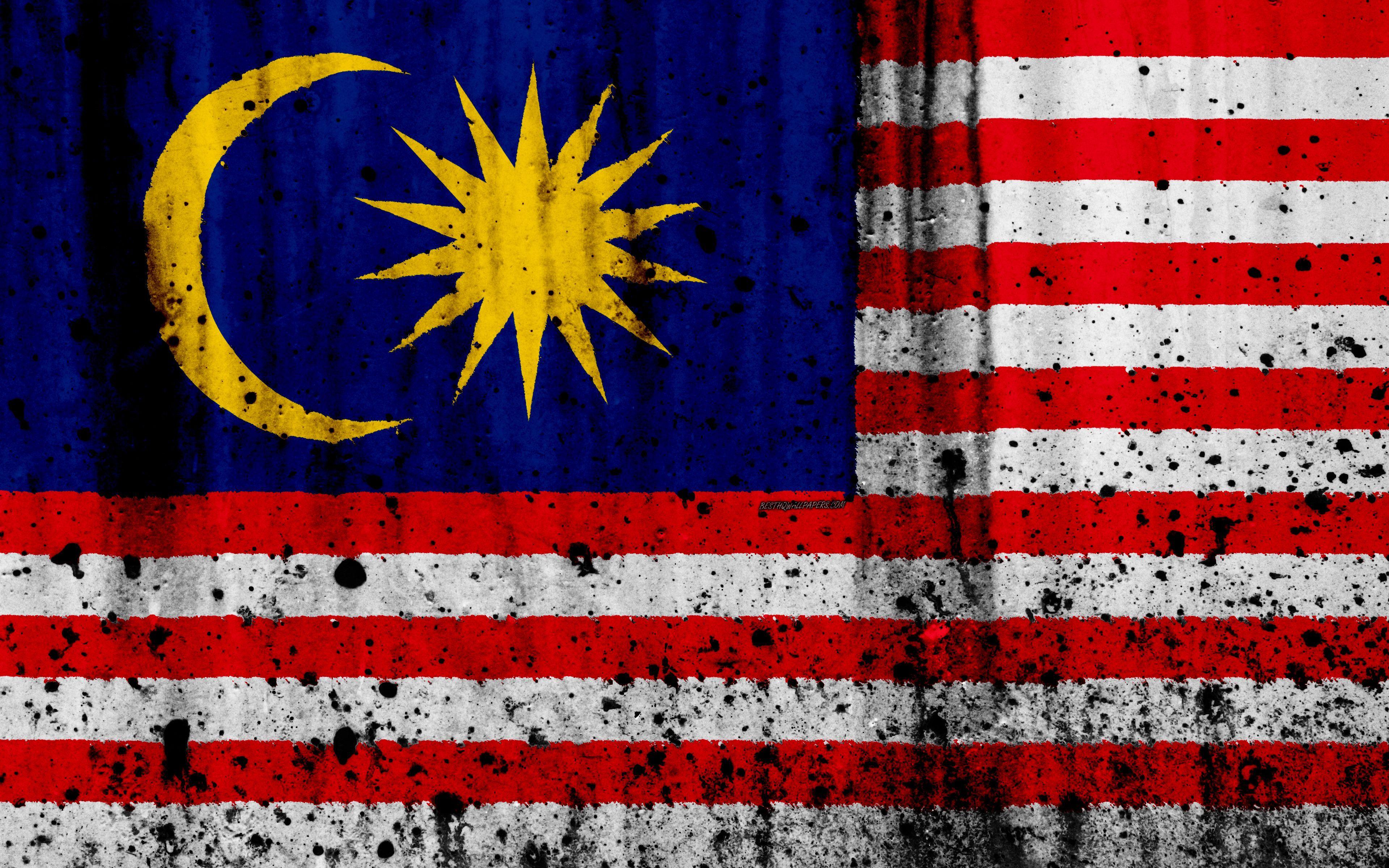Malaysia Flag Wallpapers Top Free Malaysia Flag Backgrounds 
