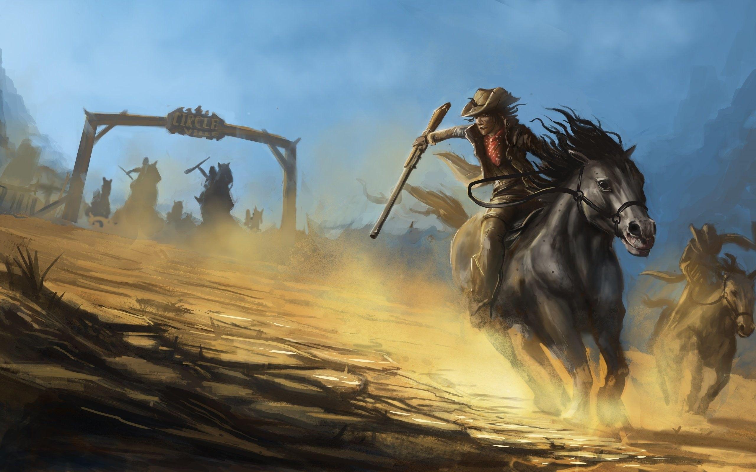 2560x1600 Cowboy and Western Desktop Wallpaper