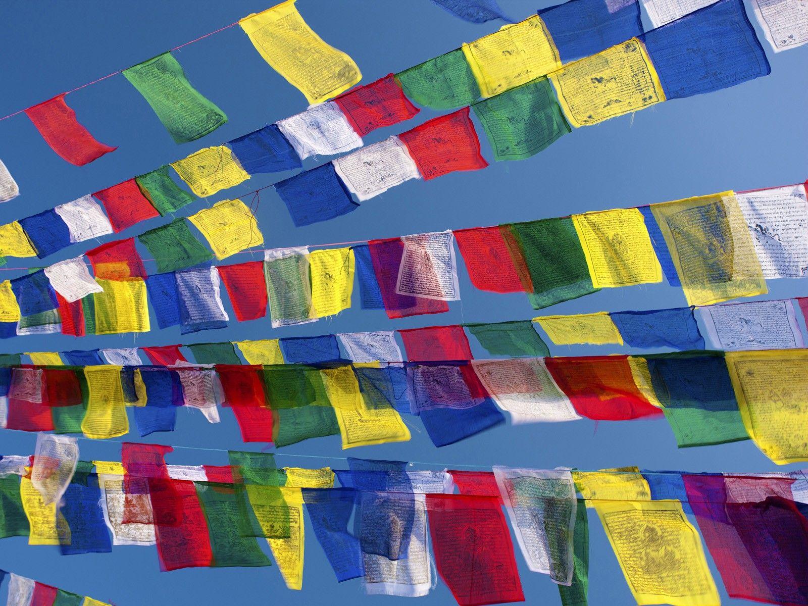 1600x1200 Flags Nepal prayer Kathmandu wallpaperx1200