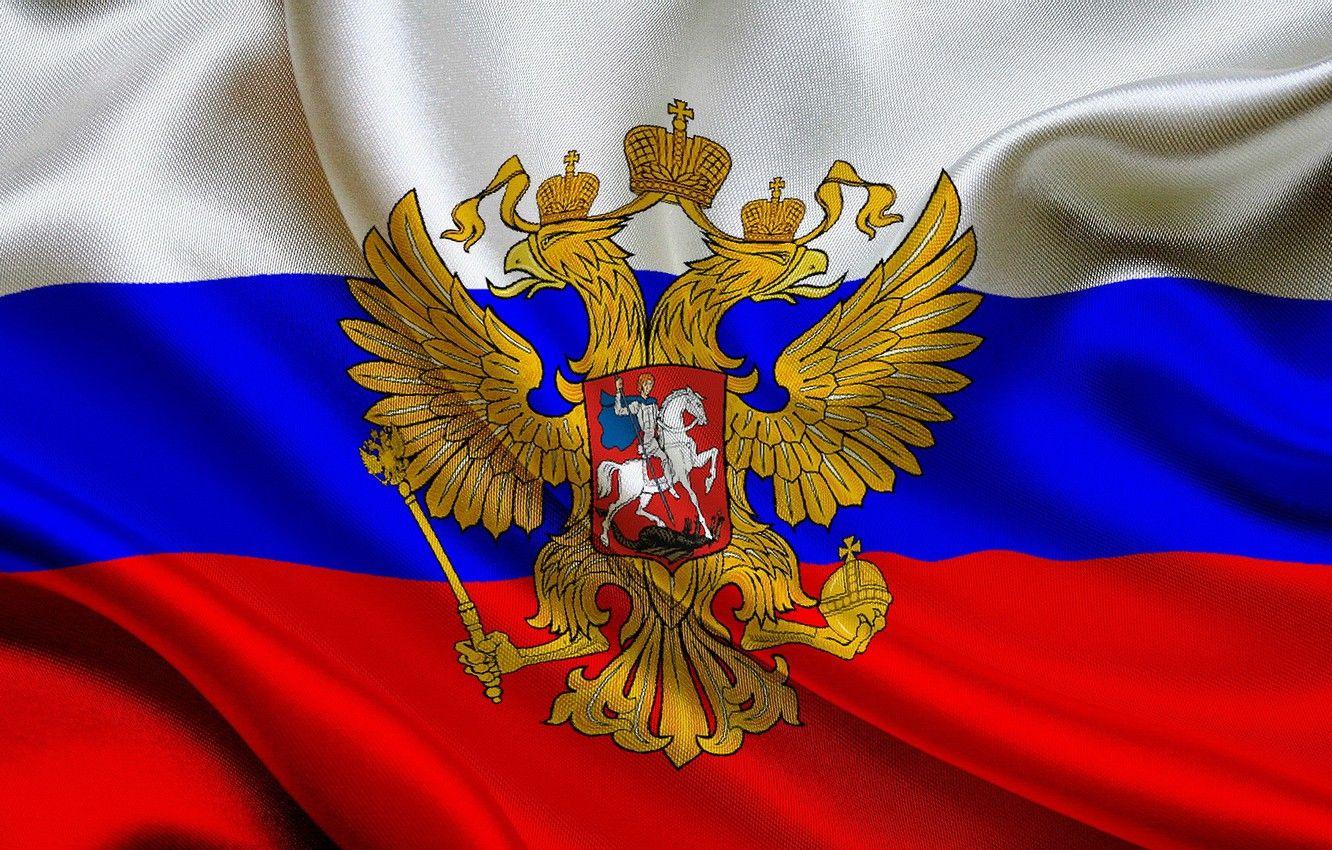 1332x850 Wallpaper coat of arms, The Flag Of Russia, the flag