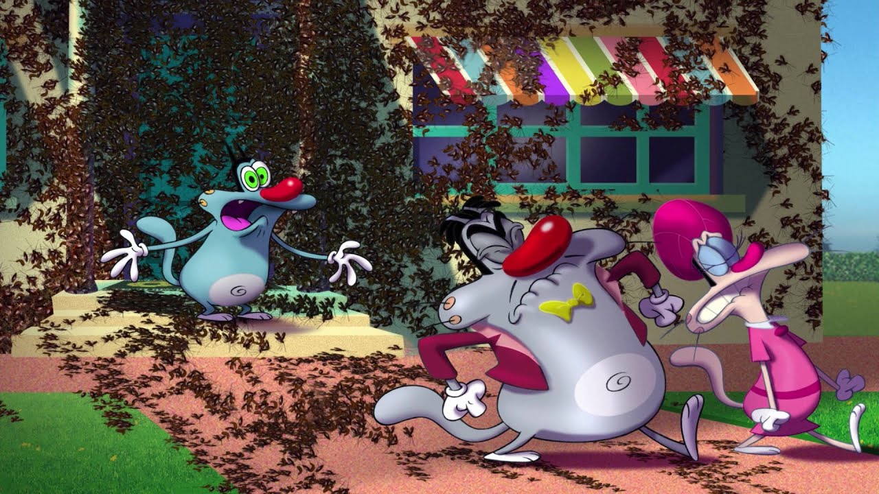1280x720 हिंदी Oggy and the Cockroaches