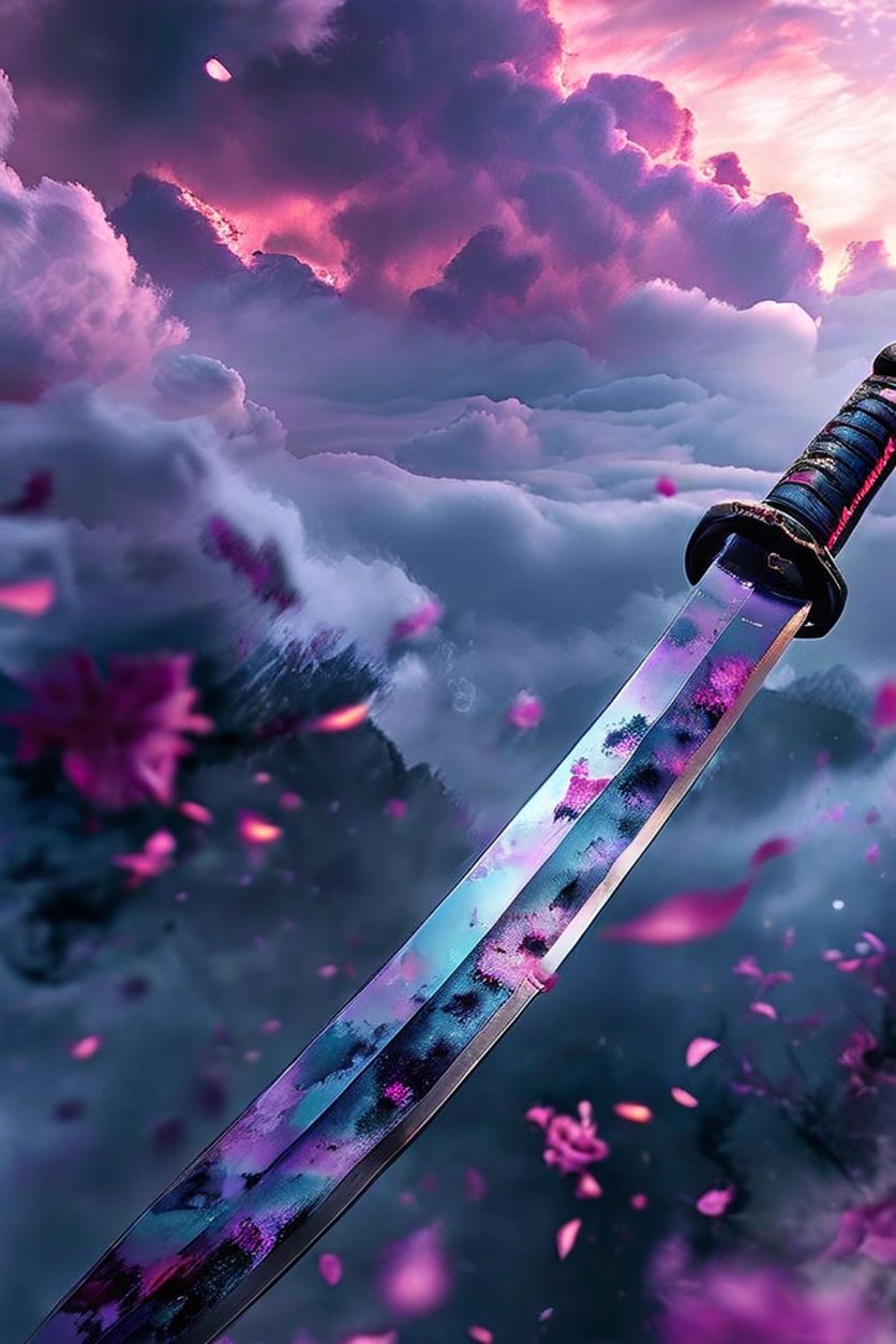 Purple Katana Wallpapers - Top Free Purple Katana Backgrounds ...