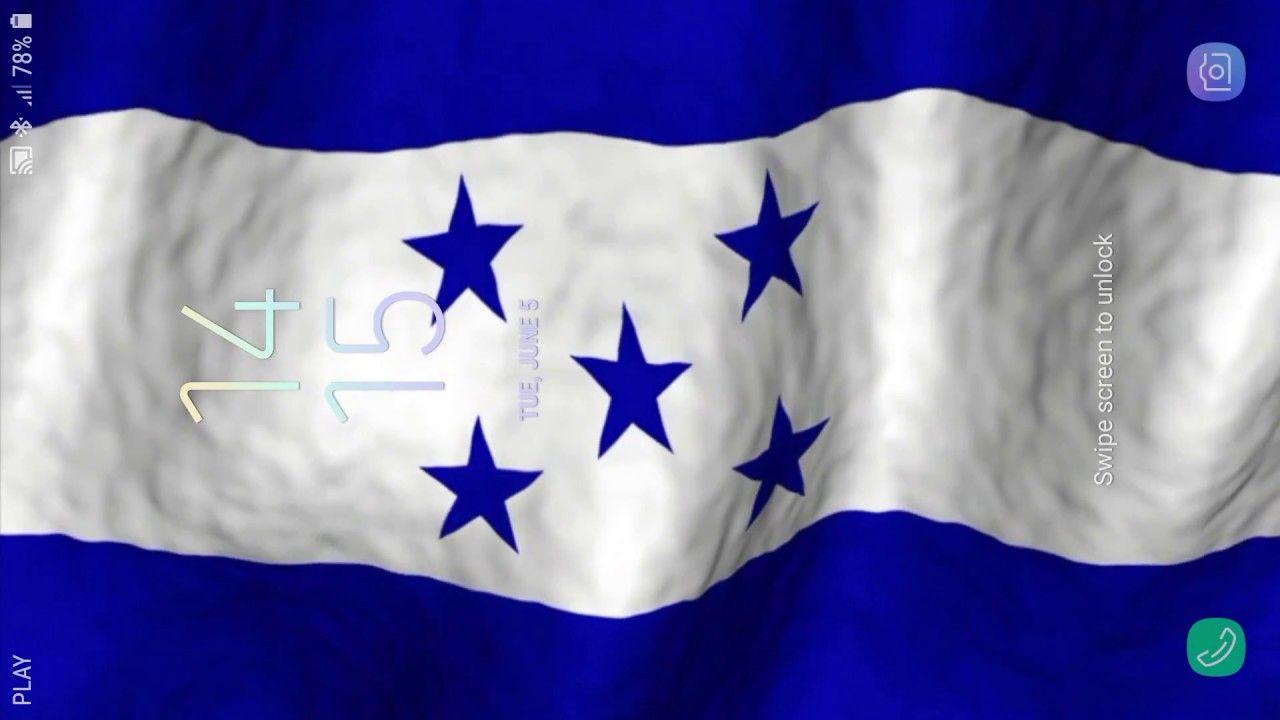 1280x720 3D Honduras Flag Live Wallpaper