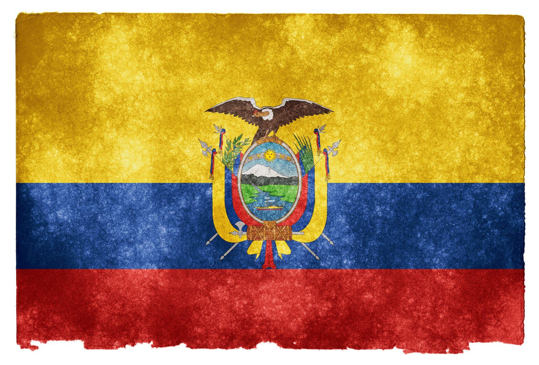Ecuador Flag Wallpaper