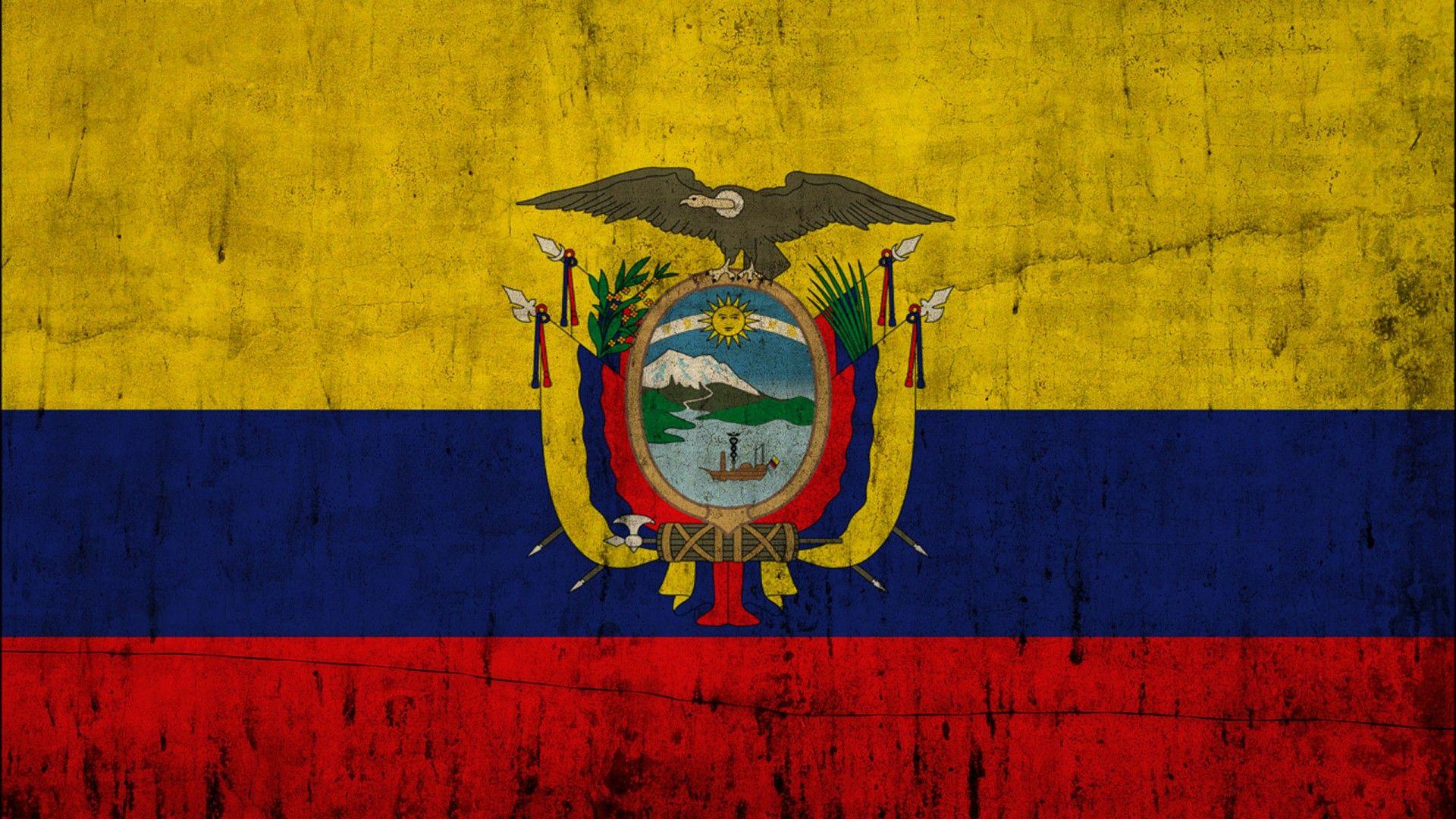 1920x1080 Great Ecuador Flag