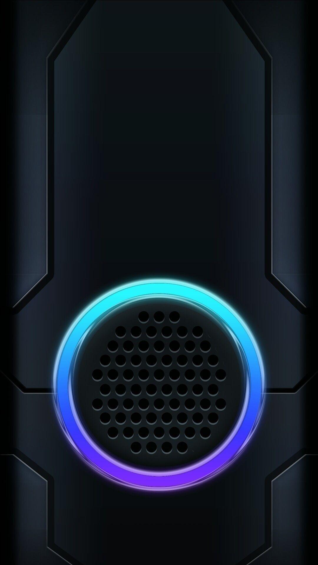 1080x1920 Navy Metal Wallpaper. *Abstract and Geometric Wallpaper