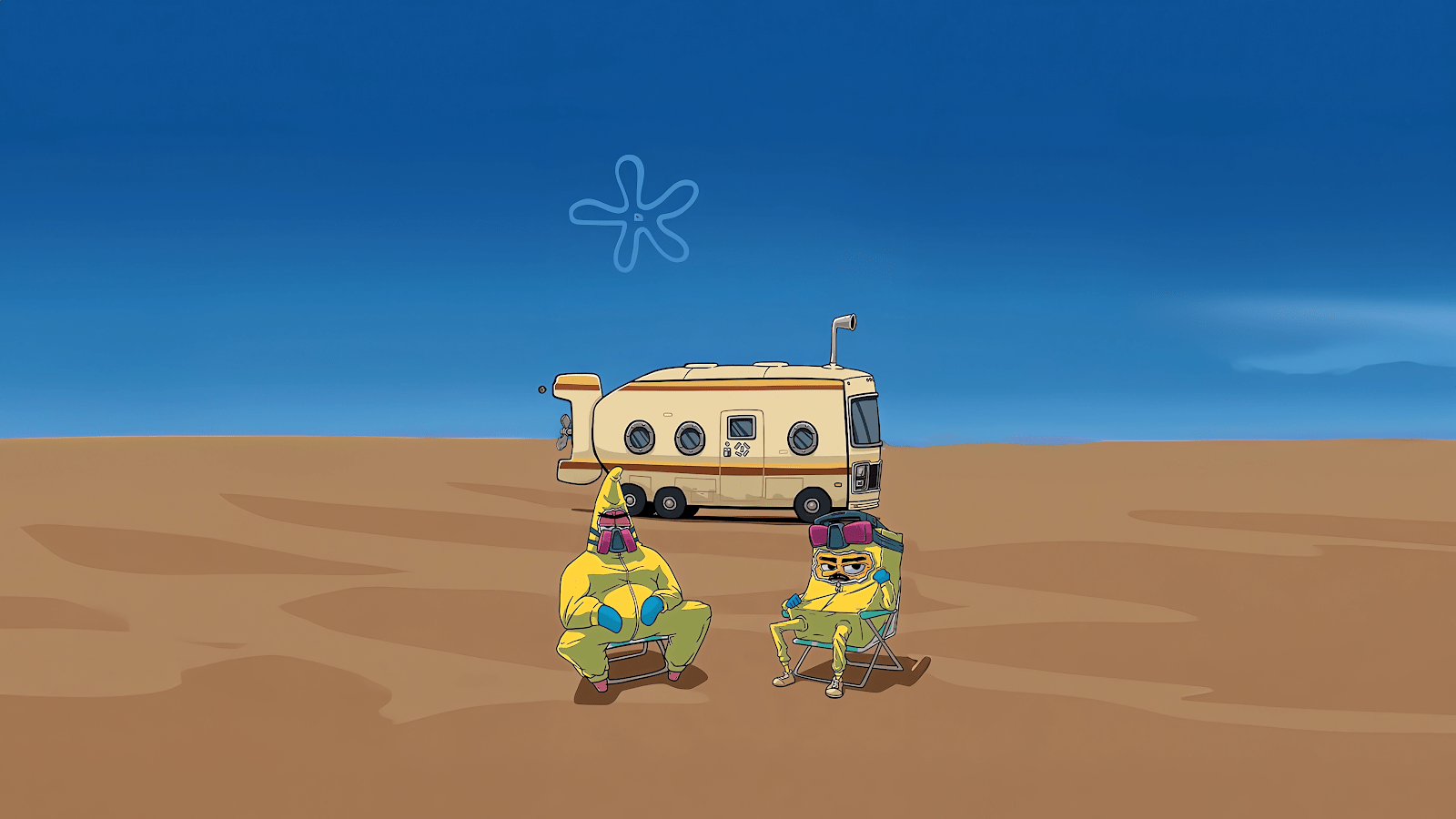 1600x900 SpongeBob and Patrick as Breaking Bad