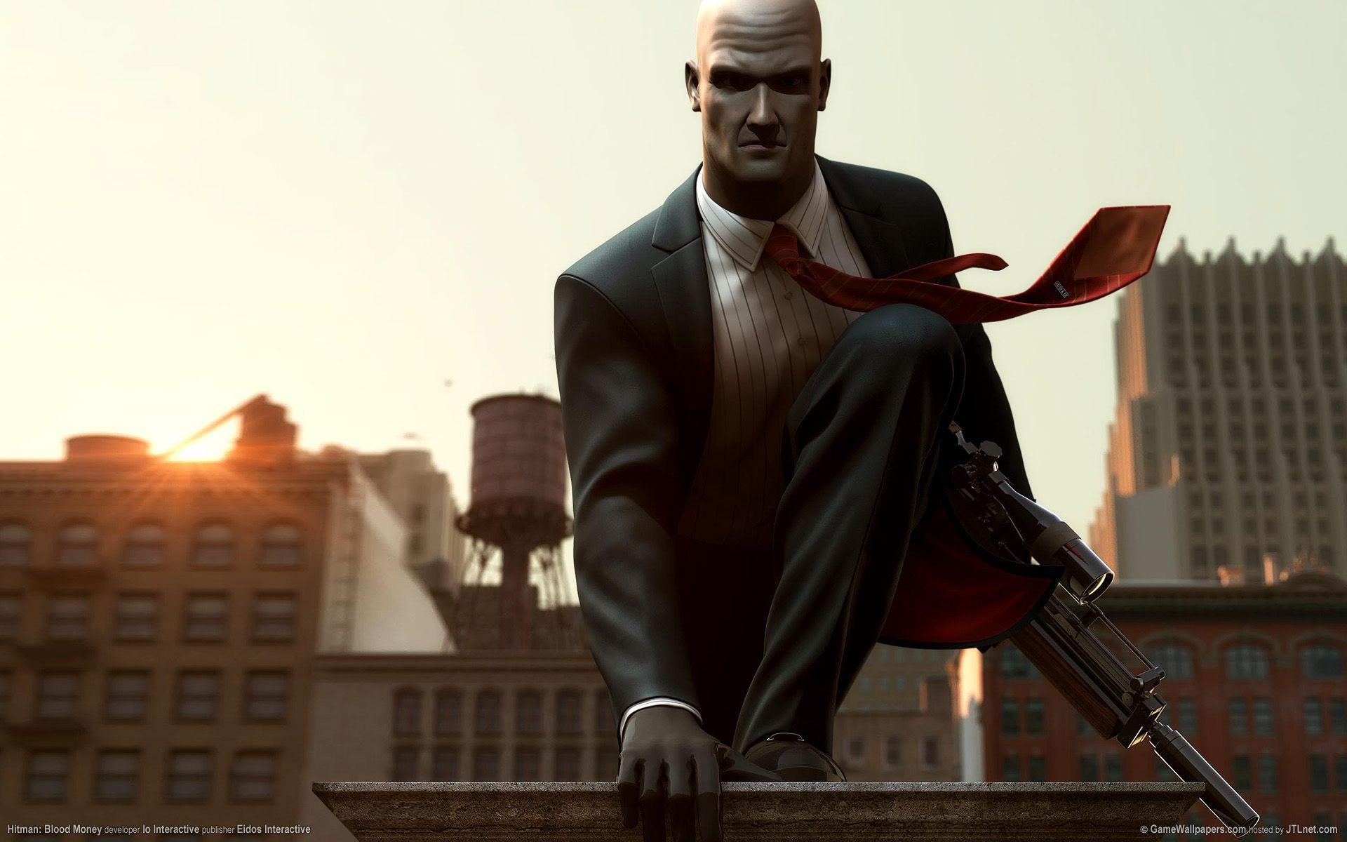 1920x1200 Wallpaper Hitman vdeo game