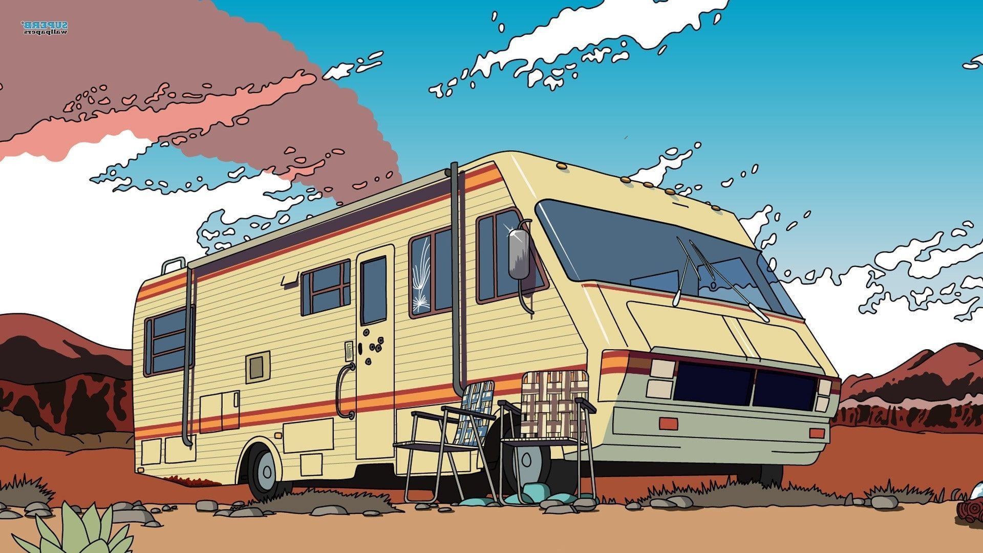 1920x1080 HD wallpaper: Breaking Bad, RV