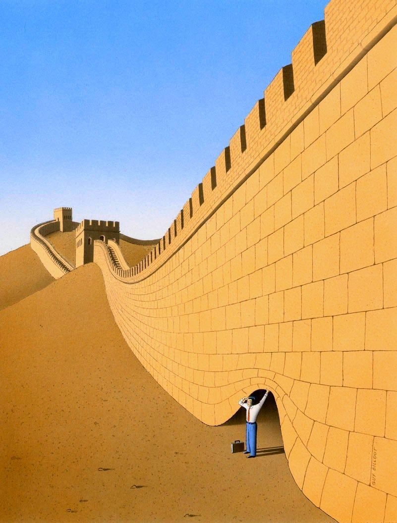801x1056 Creative Illustrations By Guy Billout