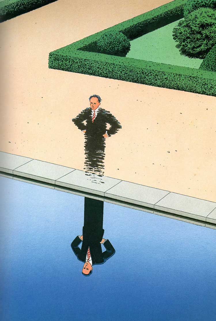 750x1113 Guy Billout ironic illustrator