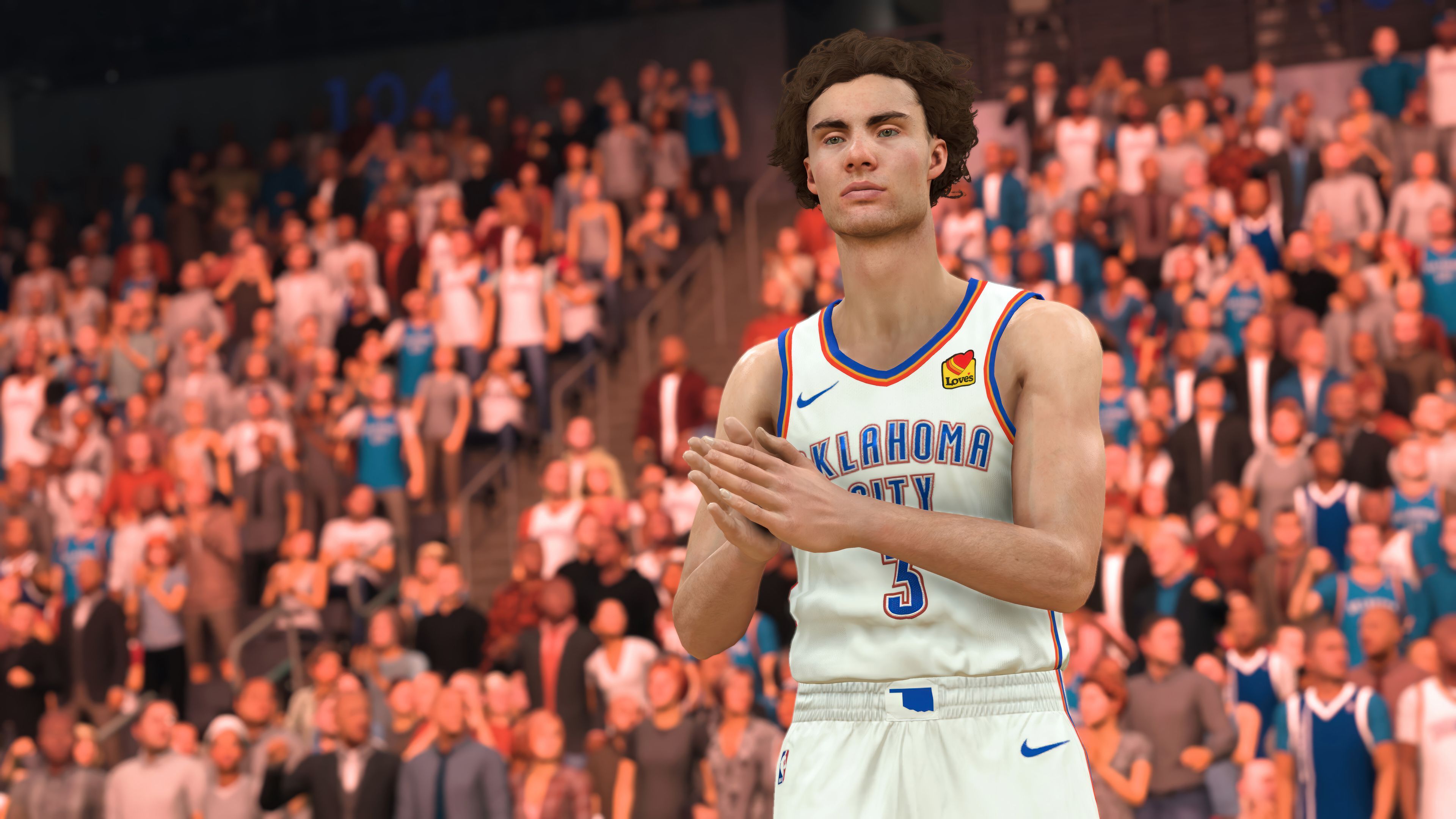 3840x2160 NBA 2K24 Josh Giddey Wallpaper 4K HD PC