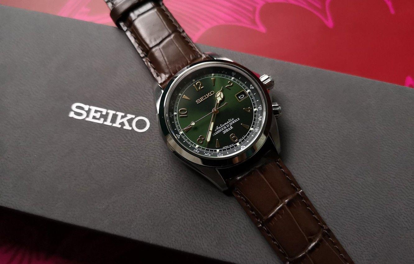1332x850 Wallpaper macro, style, watch, box, Seiko, Seiko Alpinist