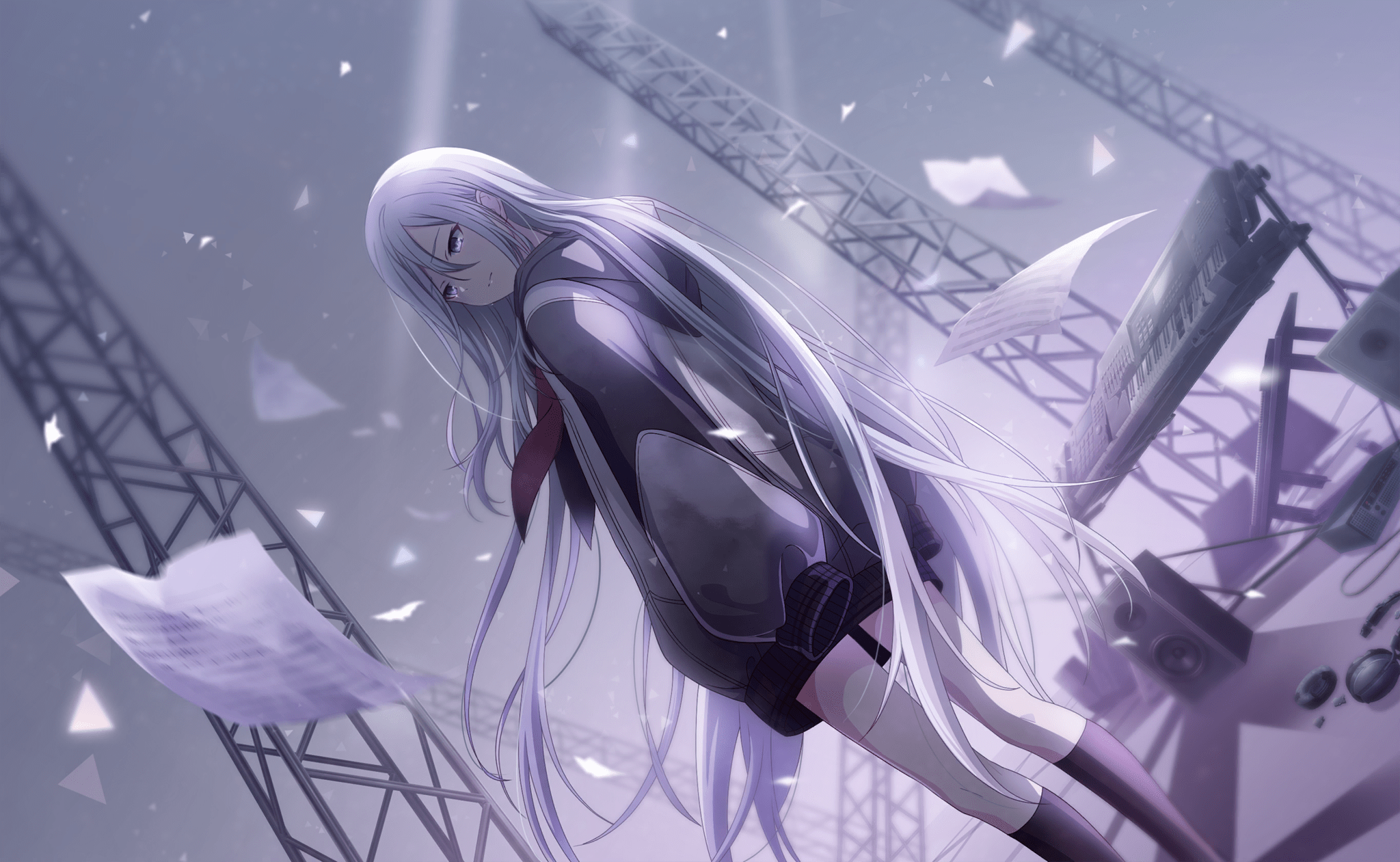 2048x1261 feat. Hatsune Miku Anime
