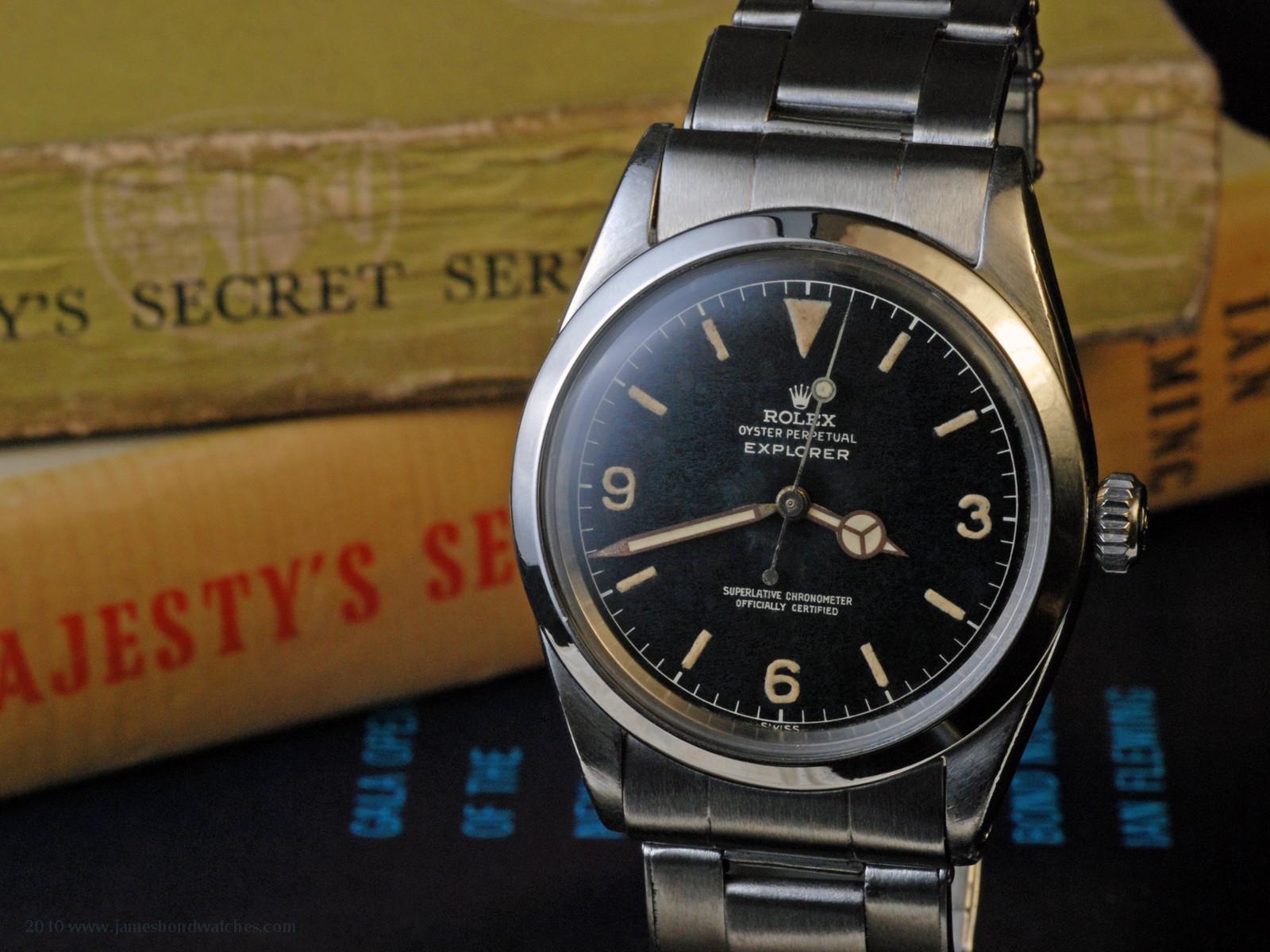 1600x1200 Rolex Explorer - and wallpaper: James Bond