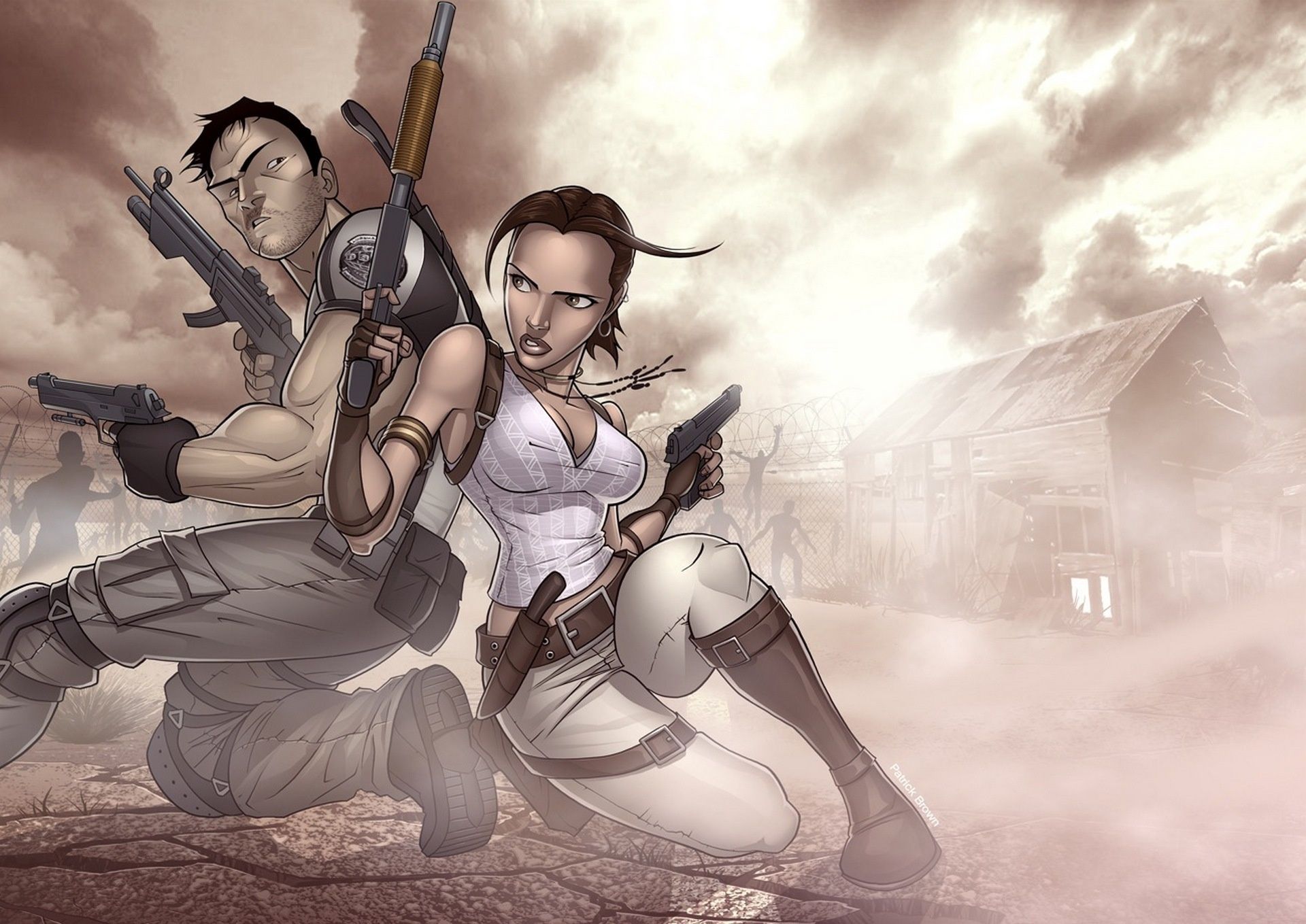 1920x1359 Wallpaper art, patrick brown, Chris