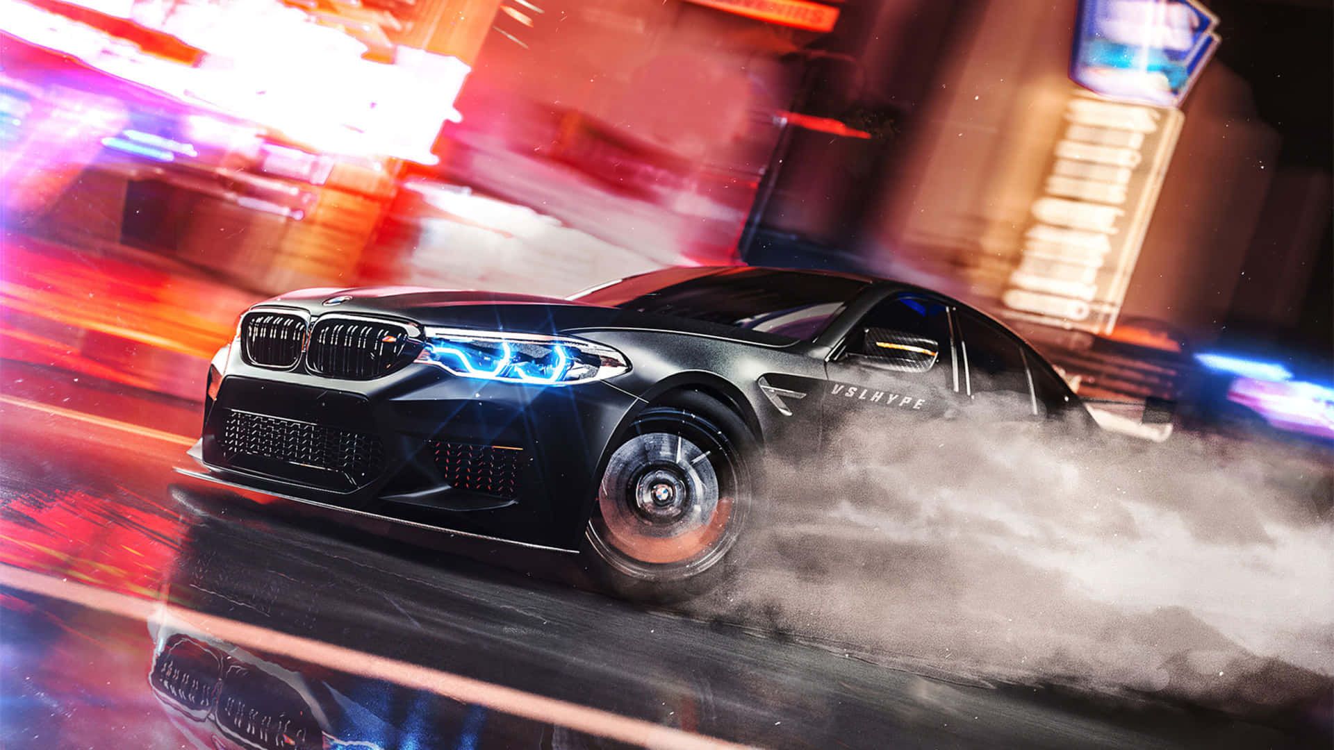 1920x1080 Race with this 4K BMW