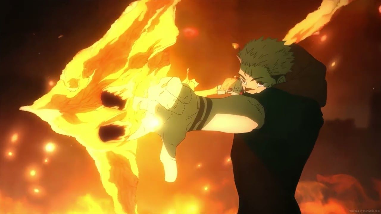 1280x720 sukuna fire arrow jujutsu kaisen live