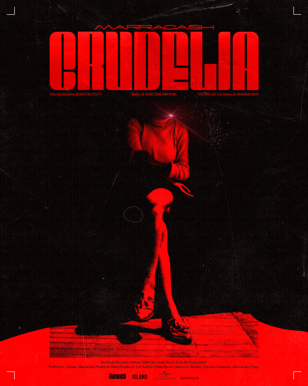 1080x1350 Crudelia.. Marracash Artwork - Behance