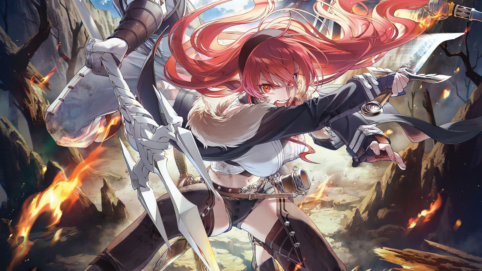 1920x1080 Eris Ruijerd Mushoku Tensei 4K Phone