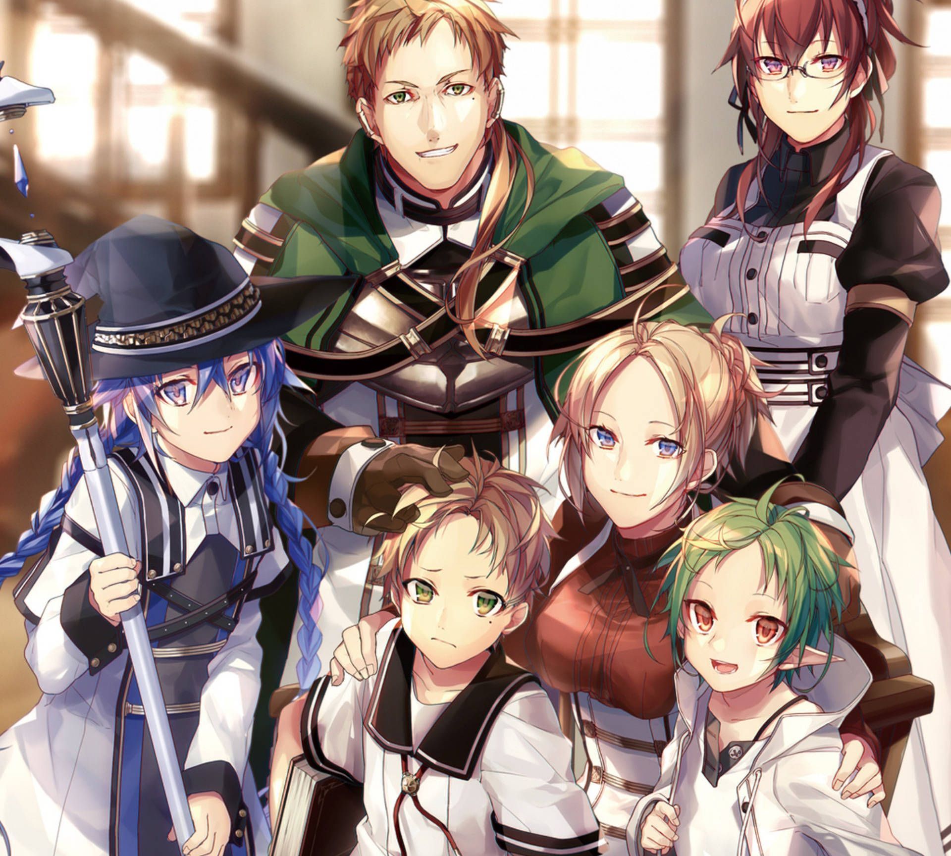 1920x1728 Download Mushoku Tensei Anime