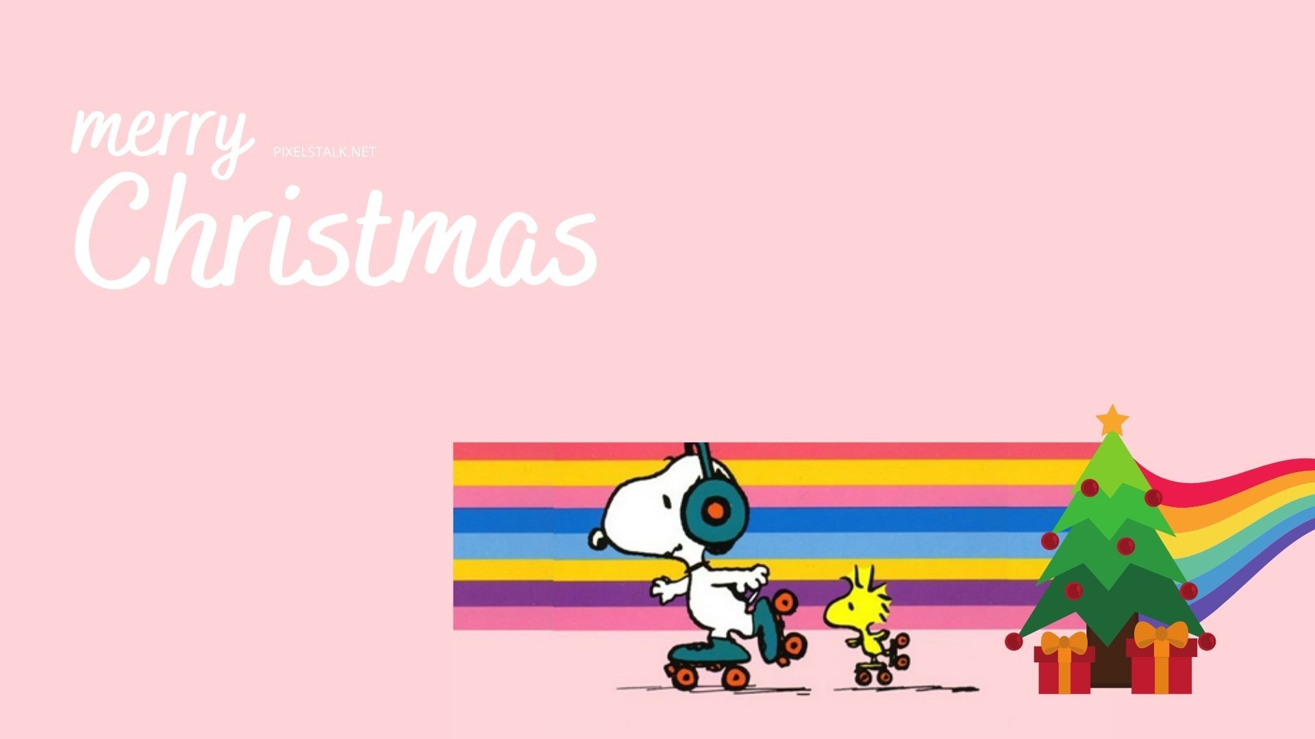 1920x1080 Snoopy Christmas Wallpaper Free Download