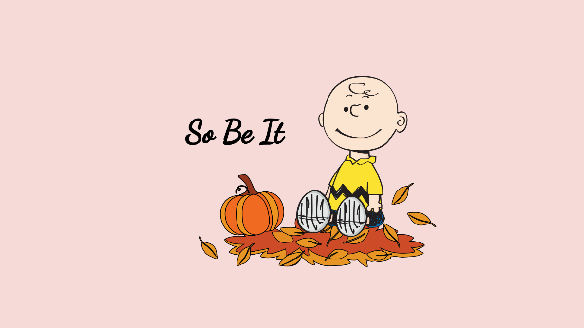 1200x675 Charlie Brown Fall Wallpaper Template
