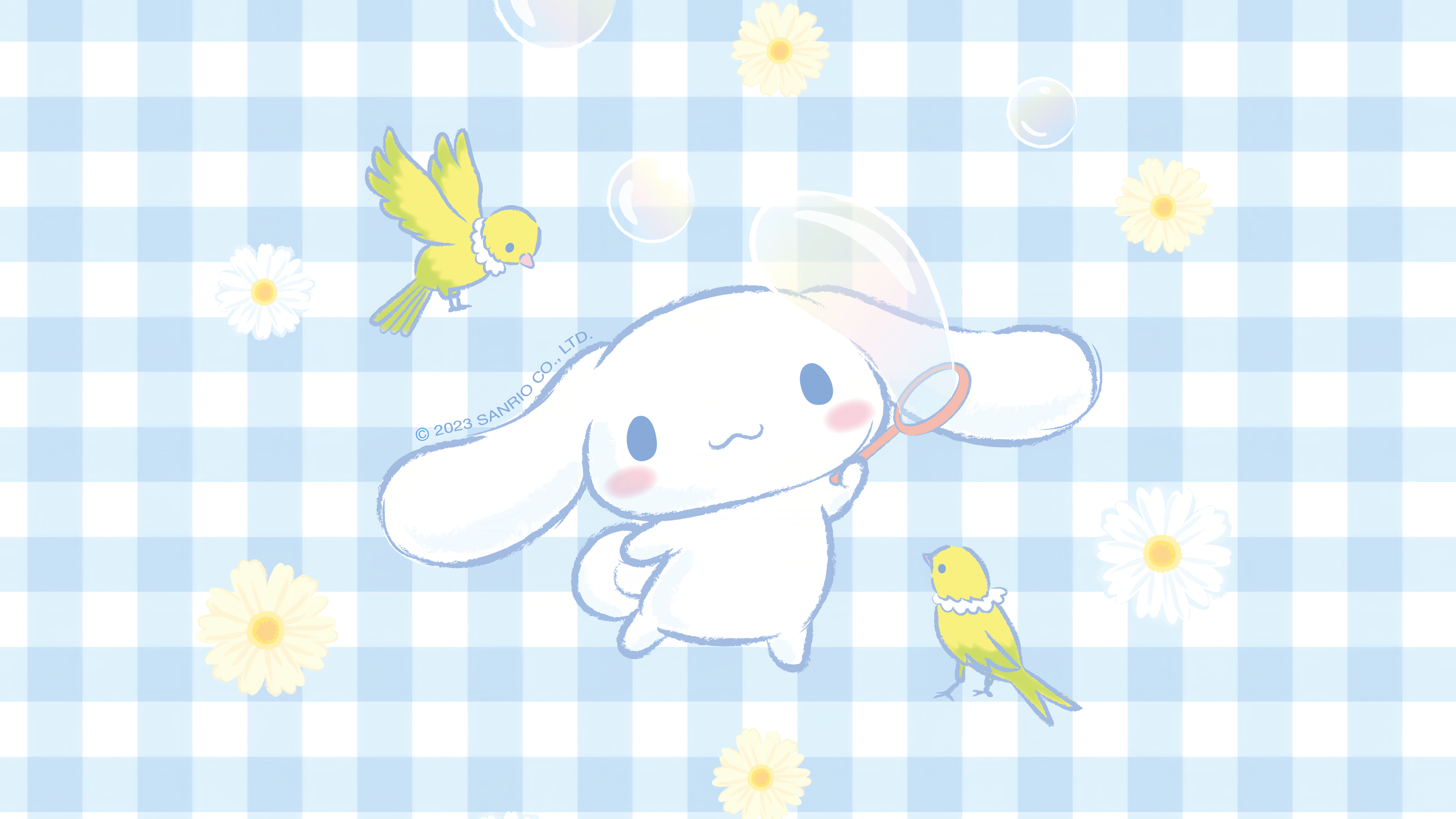 5120x2880 Cinnamoroll Wallpaper 4K, Blue, 5K, Cute cartoon, Sanrio