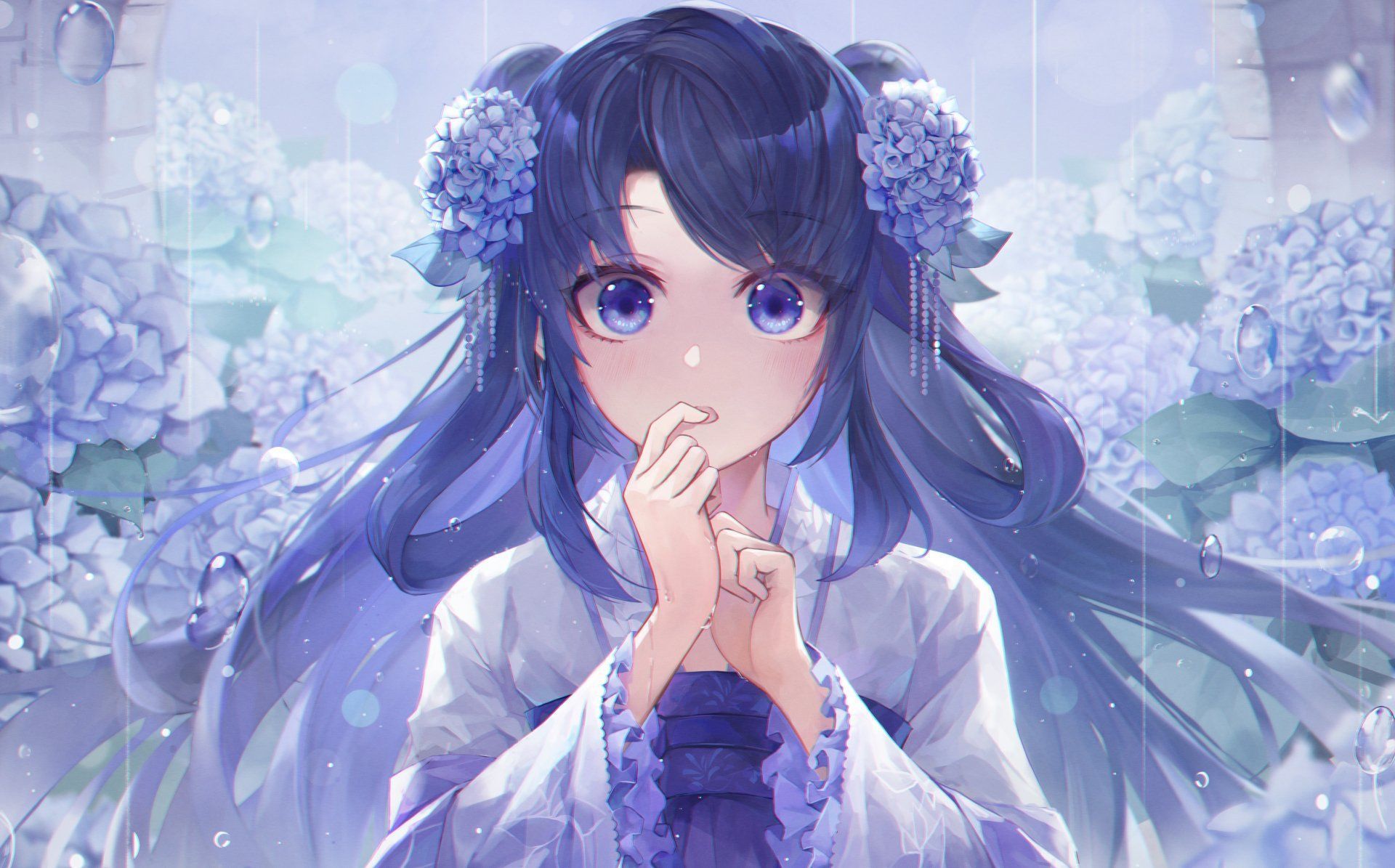 1920x1195 Purple Serenity: 4K Ultra HD Anime