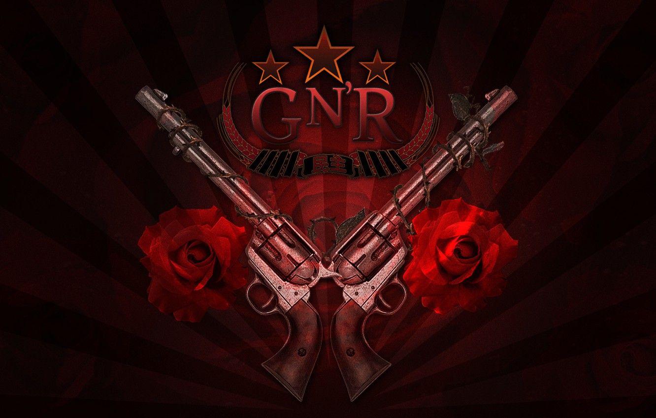 1332x850 Wallpaper trunks, roses, logo, rock, Guns N' Roses image