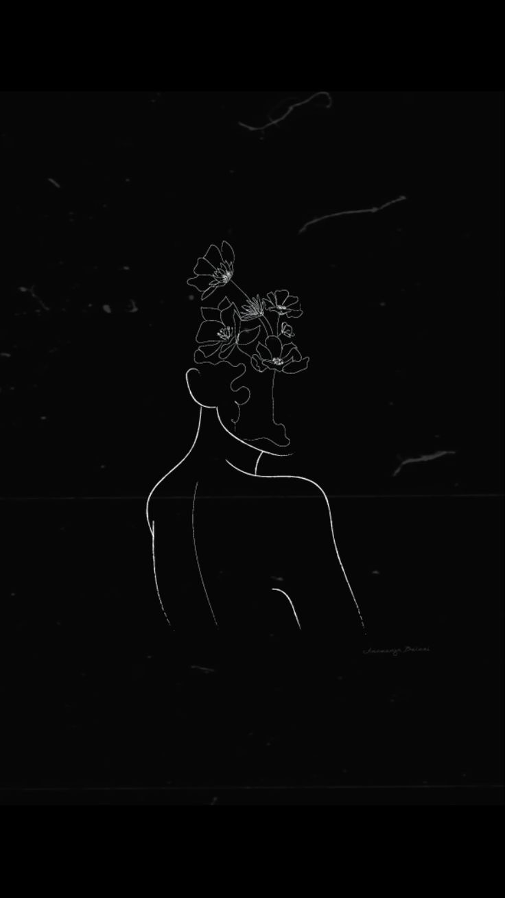736x1309 Dark Drawing Wallpaper