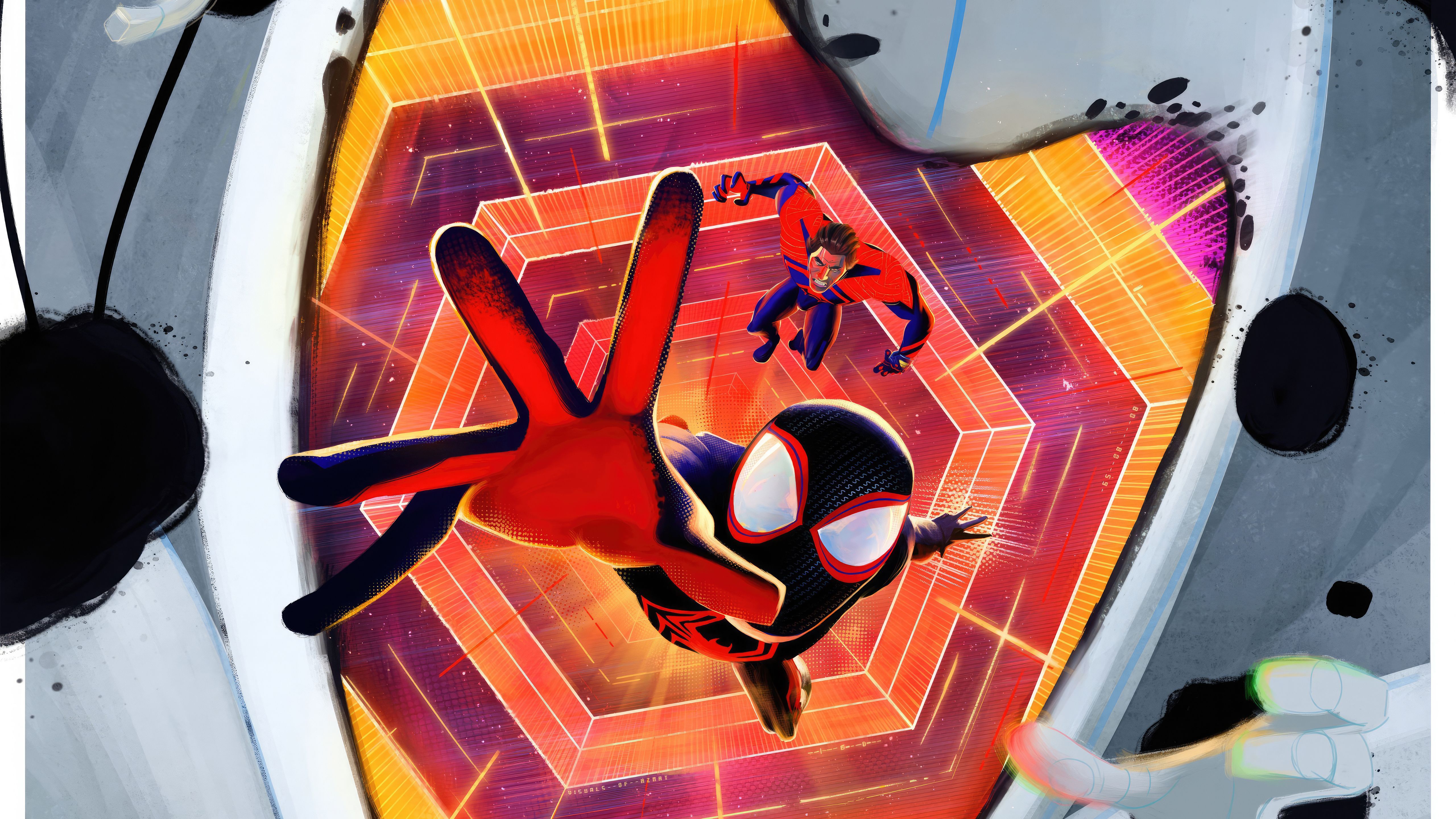 5120x2880 Across the Spider Verse 4K Wallpaper