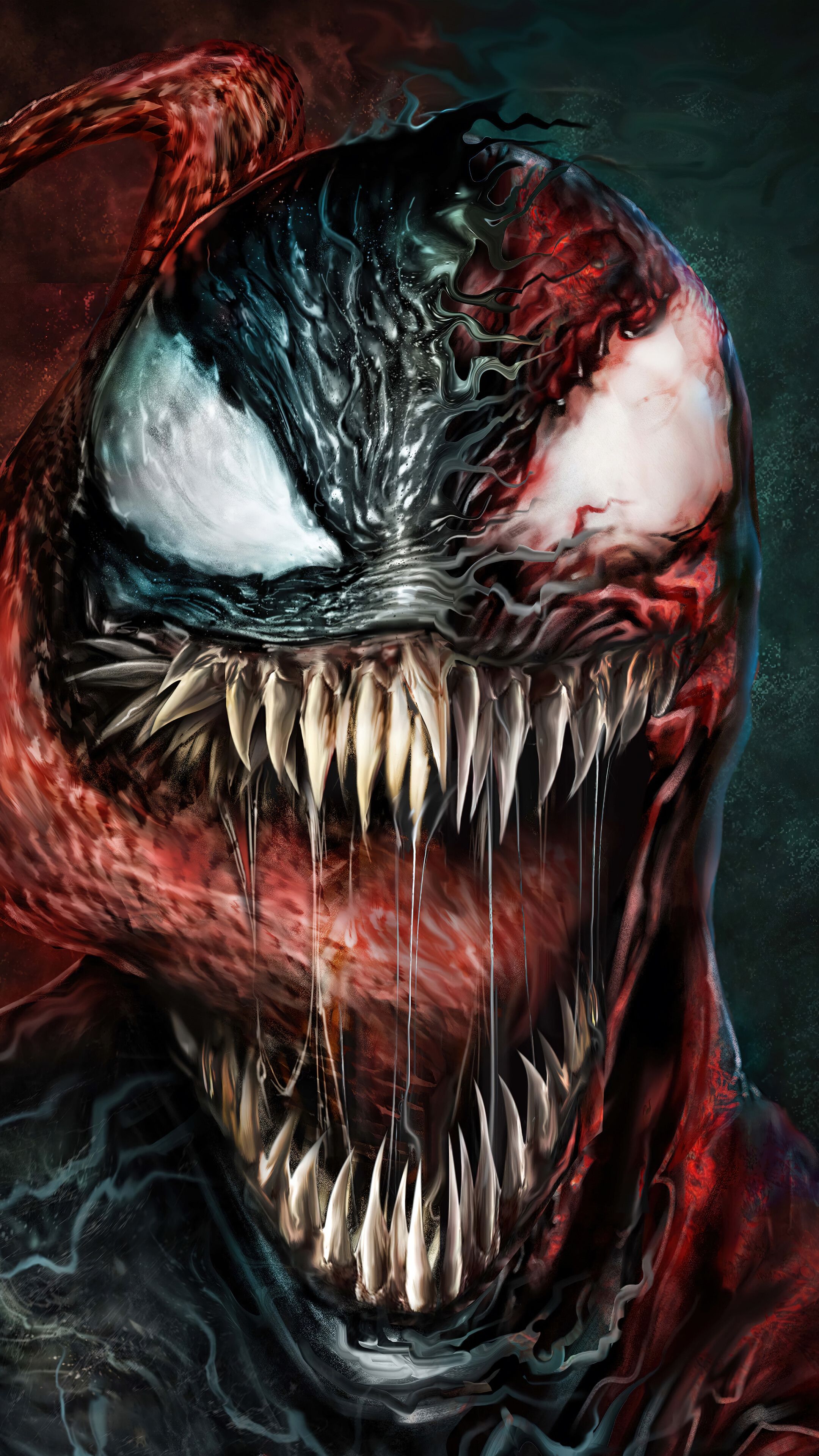 2160x3840 Venom Carnage Venom Let There Be