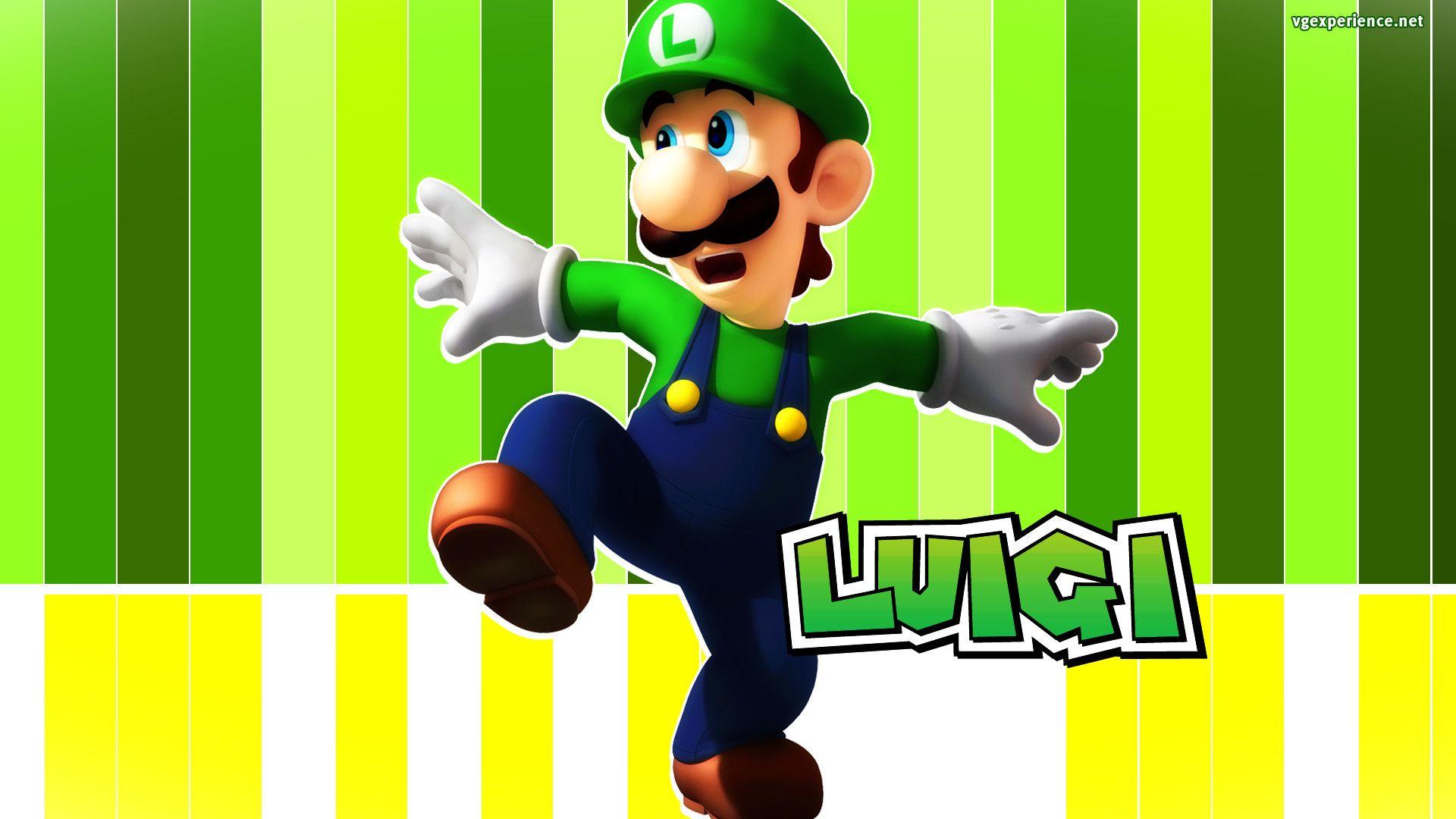 Luigi flat HD wallpapers  Pxfuel
