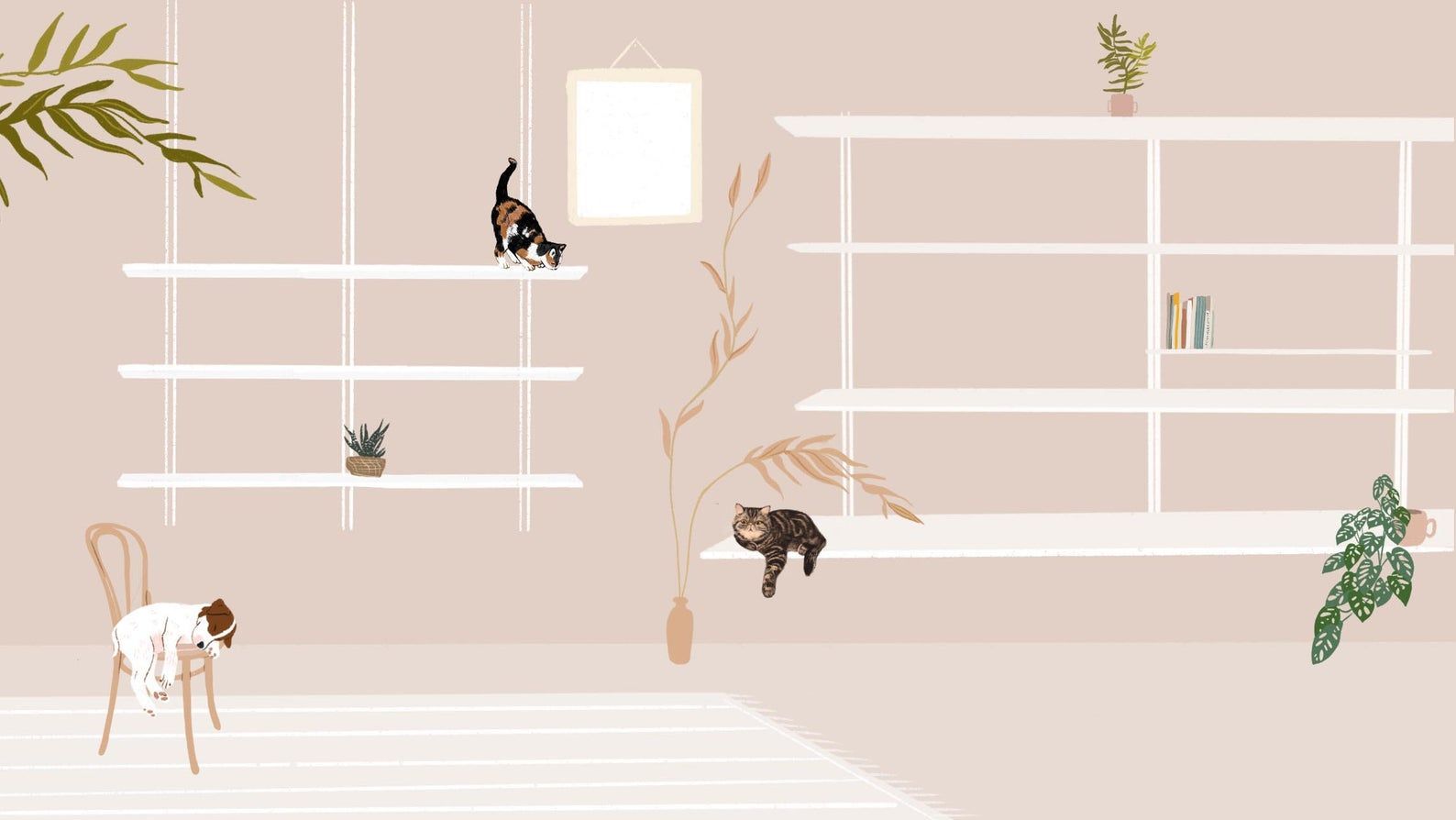 1588x894 Desktop Wallpaper Organizer Cats