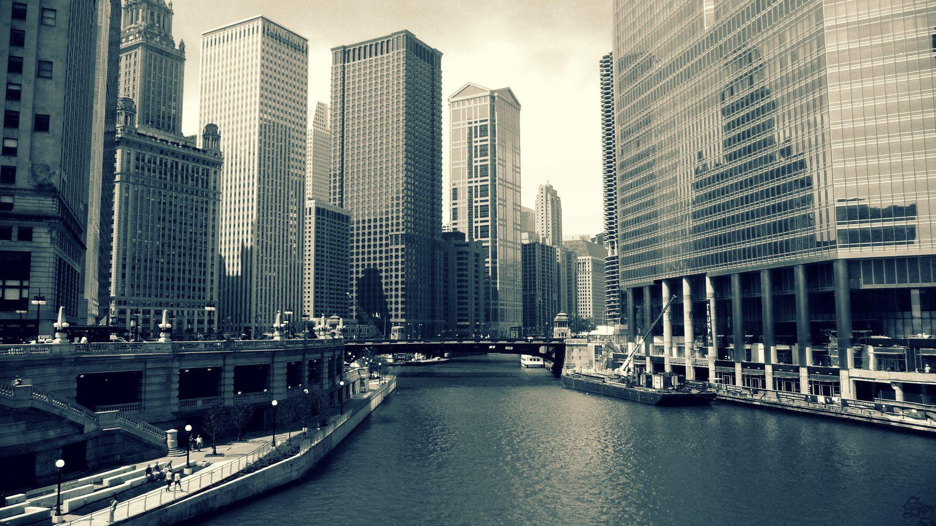 1920x1080 City of Chicago Wallpaper