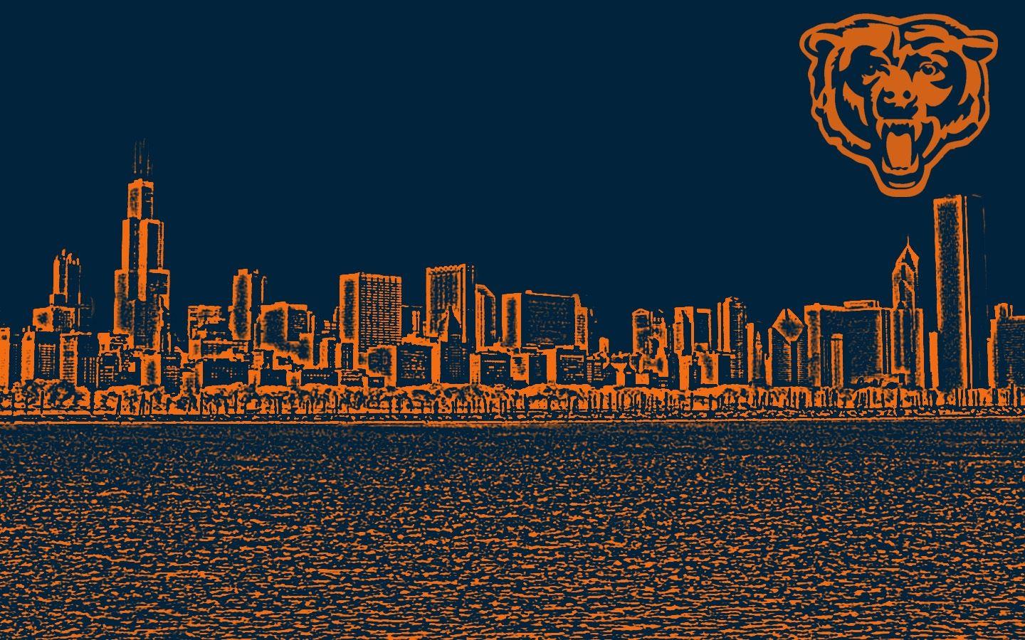 1440x900 HD Chicago Bears Wallpaper