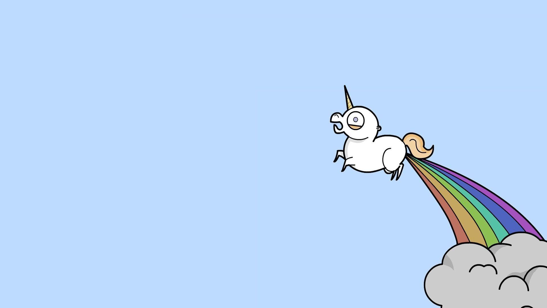 Unicorn Cartoon Wallpaper Hd