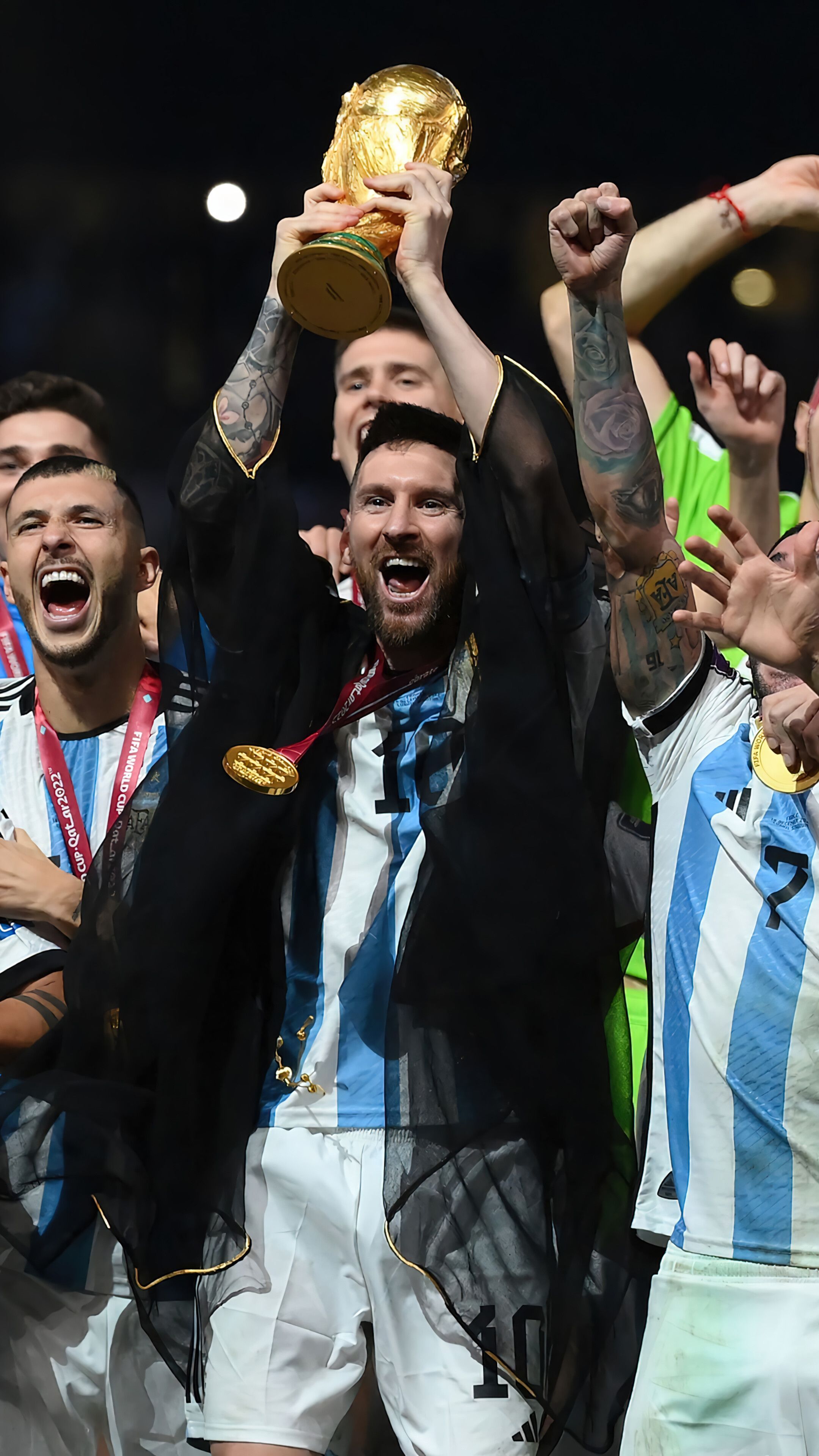 2160x3840 FIFA World Cup 2022 Winner Argentina