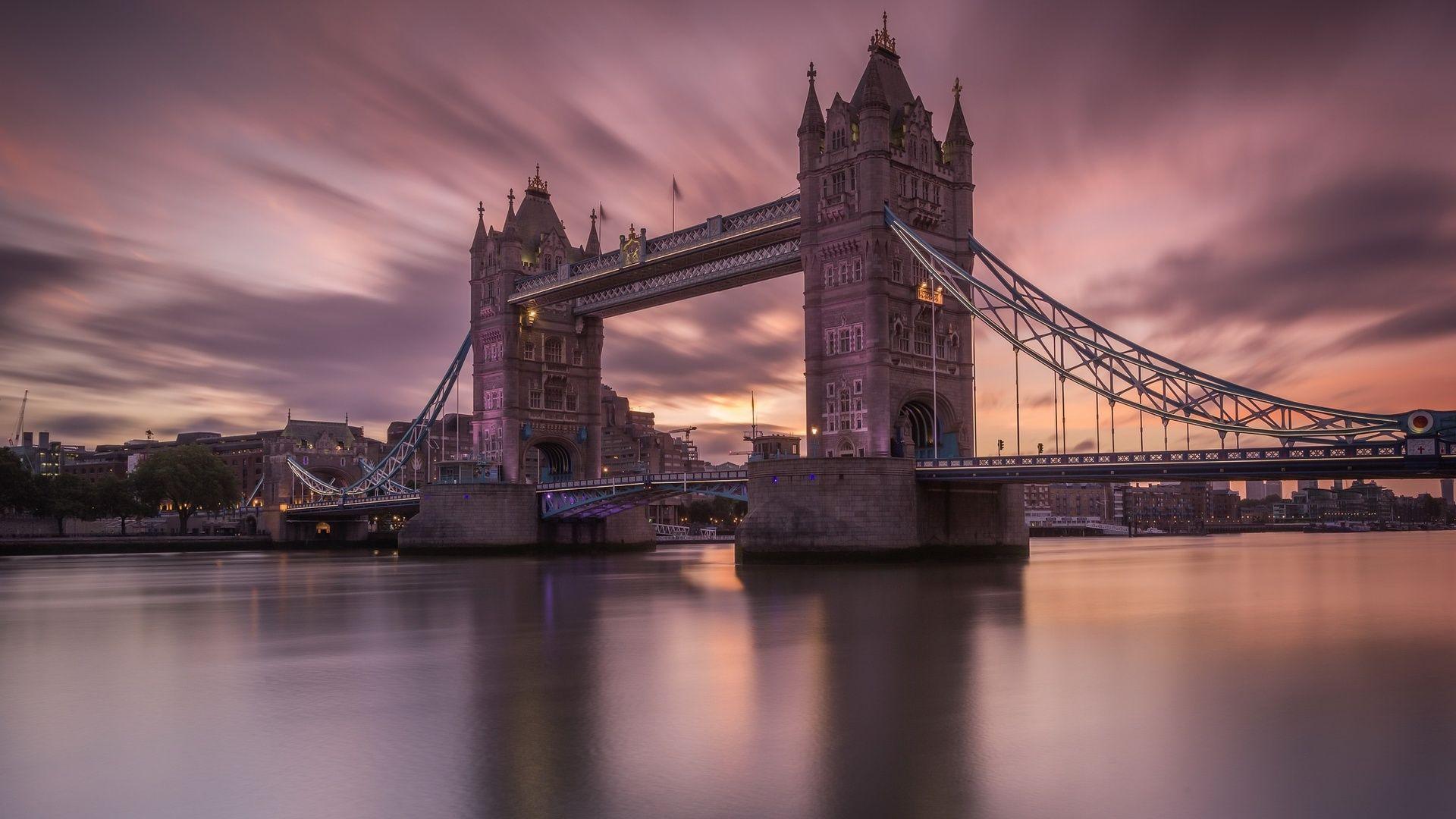1920x1080 London Thames Tower Bridge Laptop Full HD 1080P HD