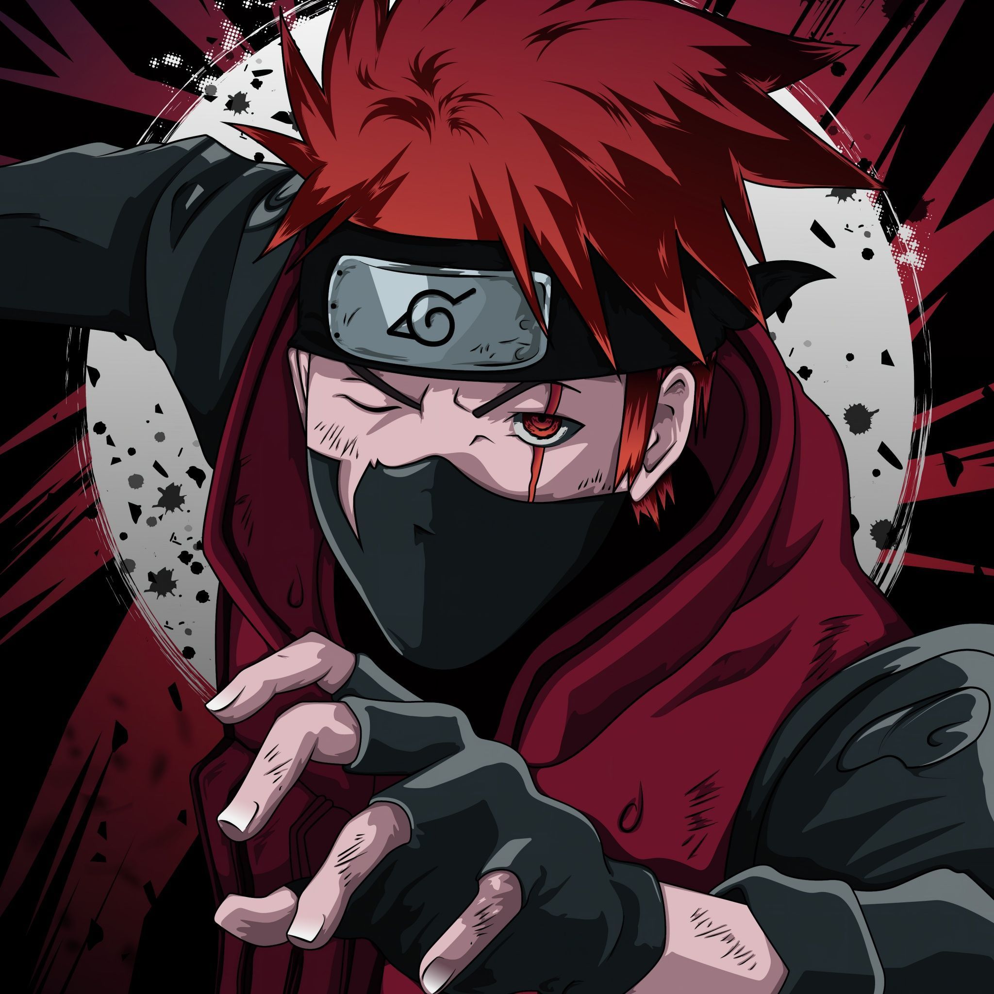 2048x2048 Kakashi Hatake Wallpaper 4K, 5K, Naruto