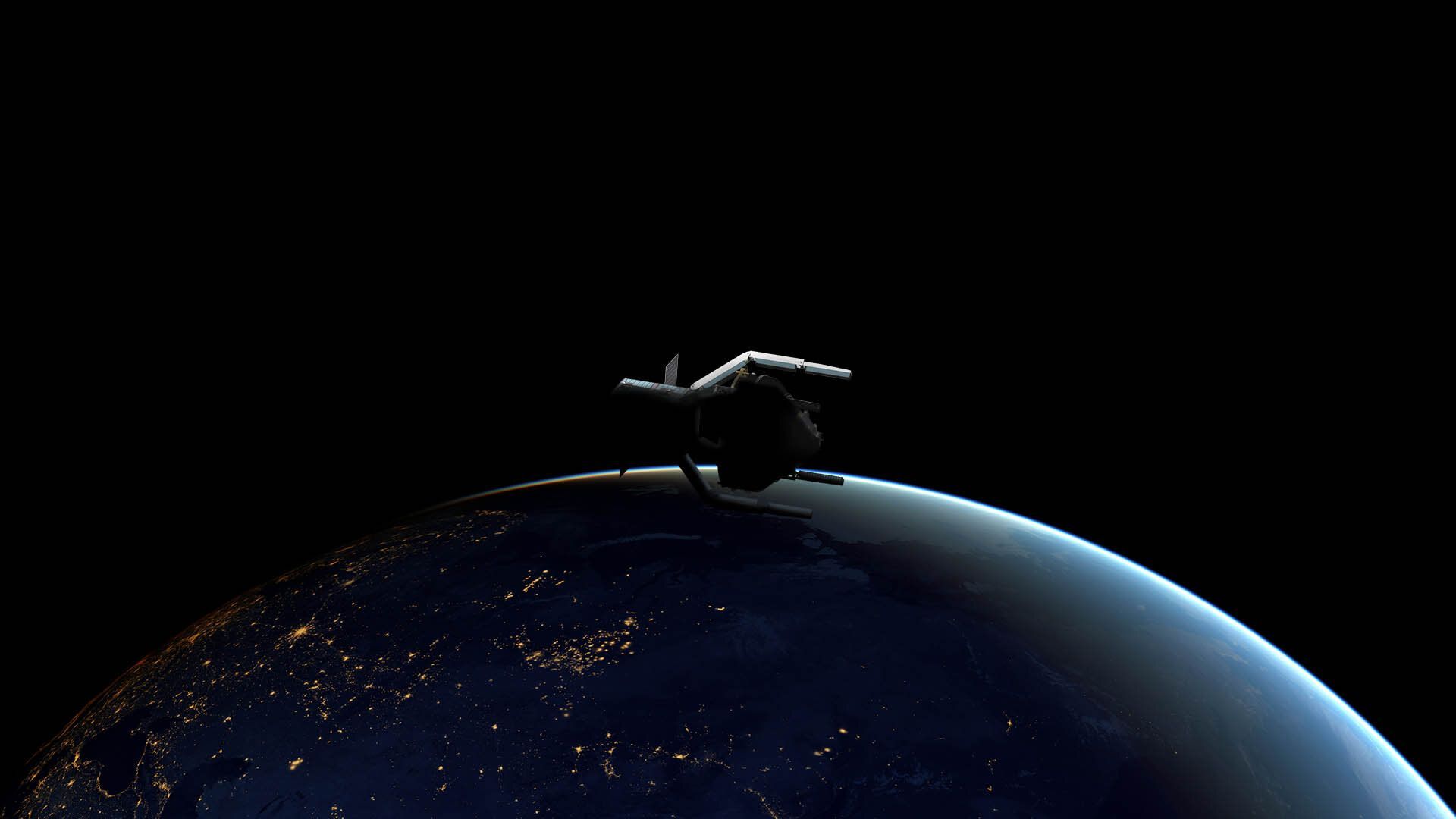 1920x1080 space debris removal