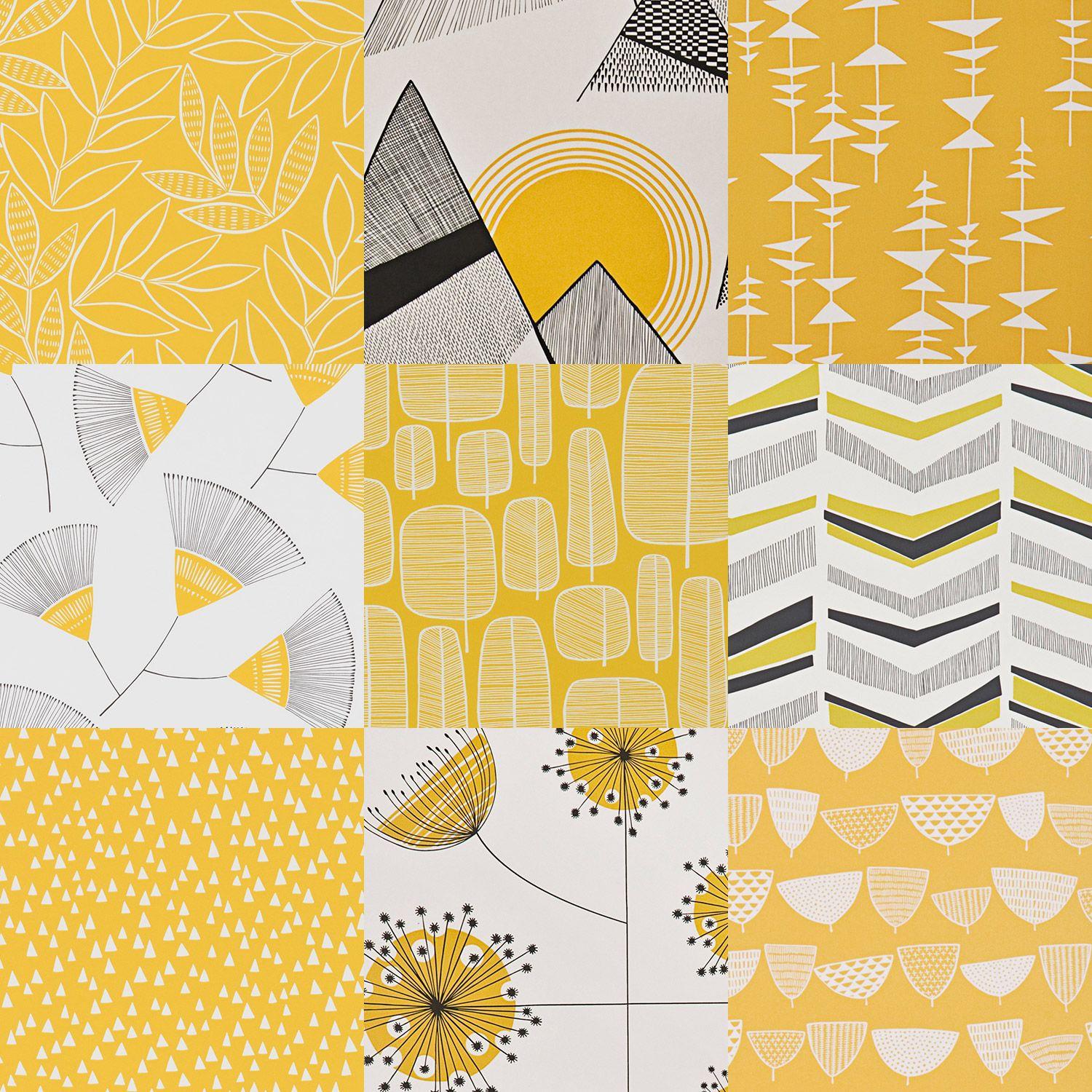 1500x1500 Yellow Wallpaper. Yellow Wallpaper for walls. UK