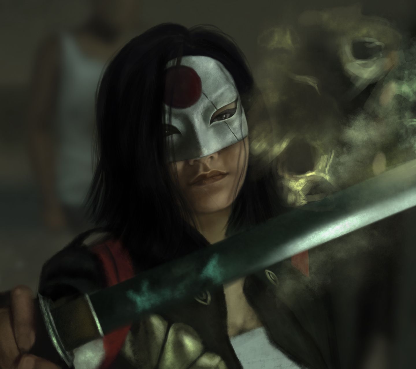 1440x1280 Download Karen Fukuhara wallpaper