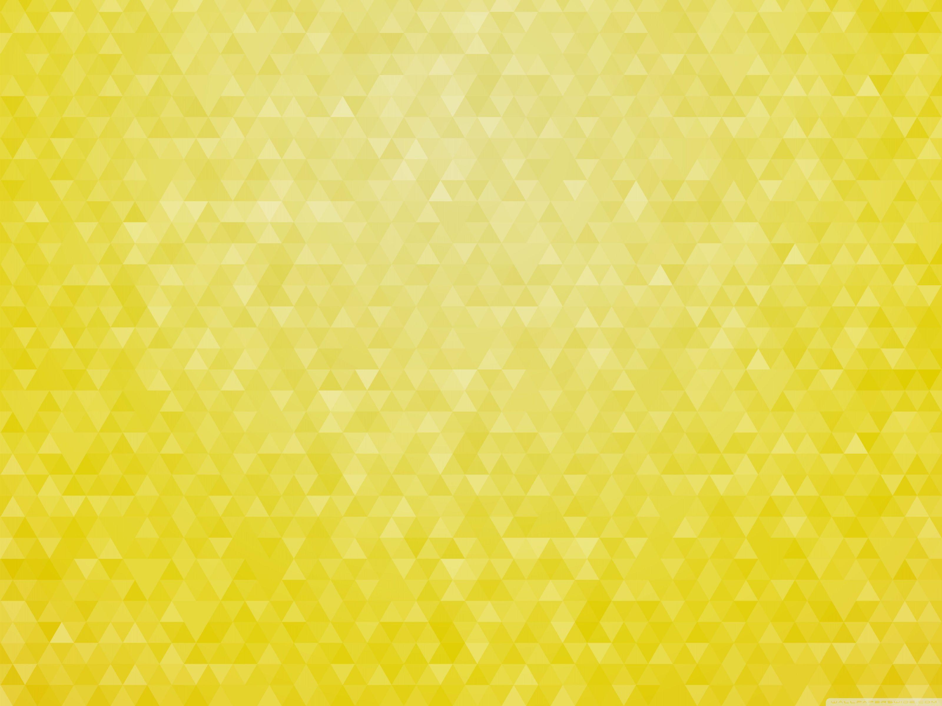 3200x2400 Yellow Geometric Triangles Pattern Gradient Background ❤ 4K