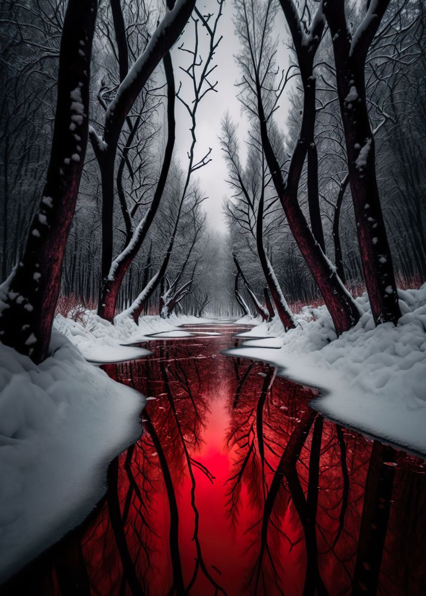 857x1200 Blood River' Poster, picture, metal