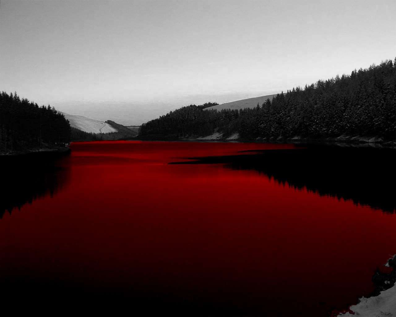 1280x1024 The Blood River
