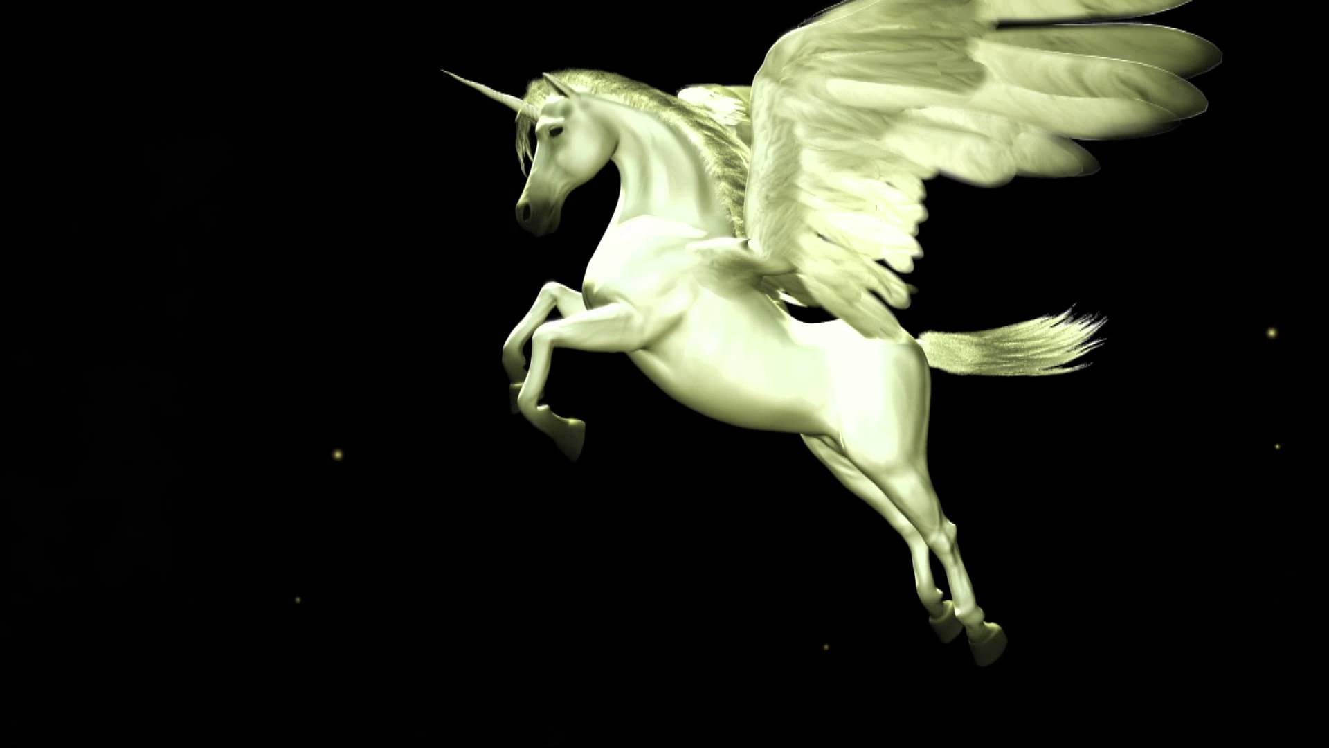 1920x1080 Colorful Picture Of Flying Unicorns Unicorn A