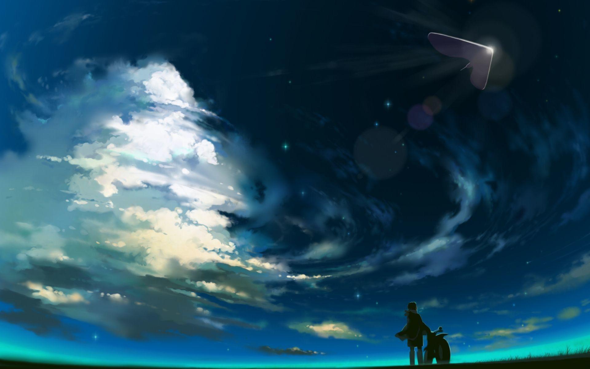Dark Anime Landscape Wallpapers - Top Free Dark Anime Landscape Backgrounds  - WallpaperAccess